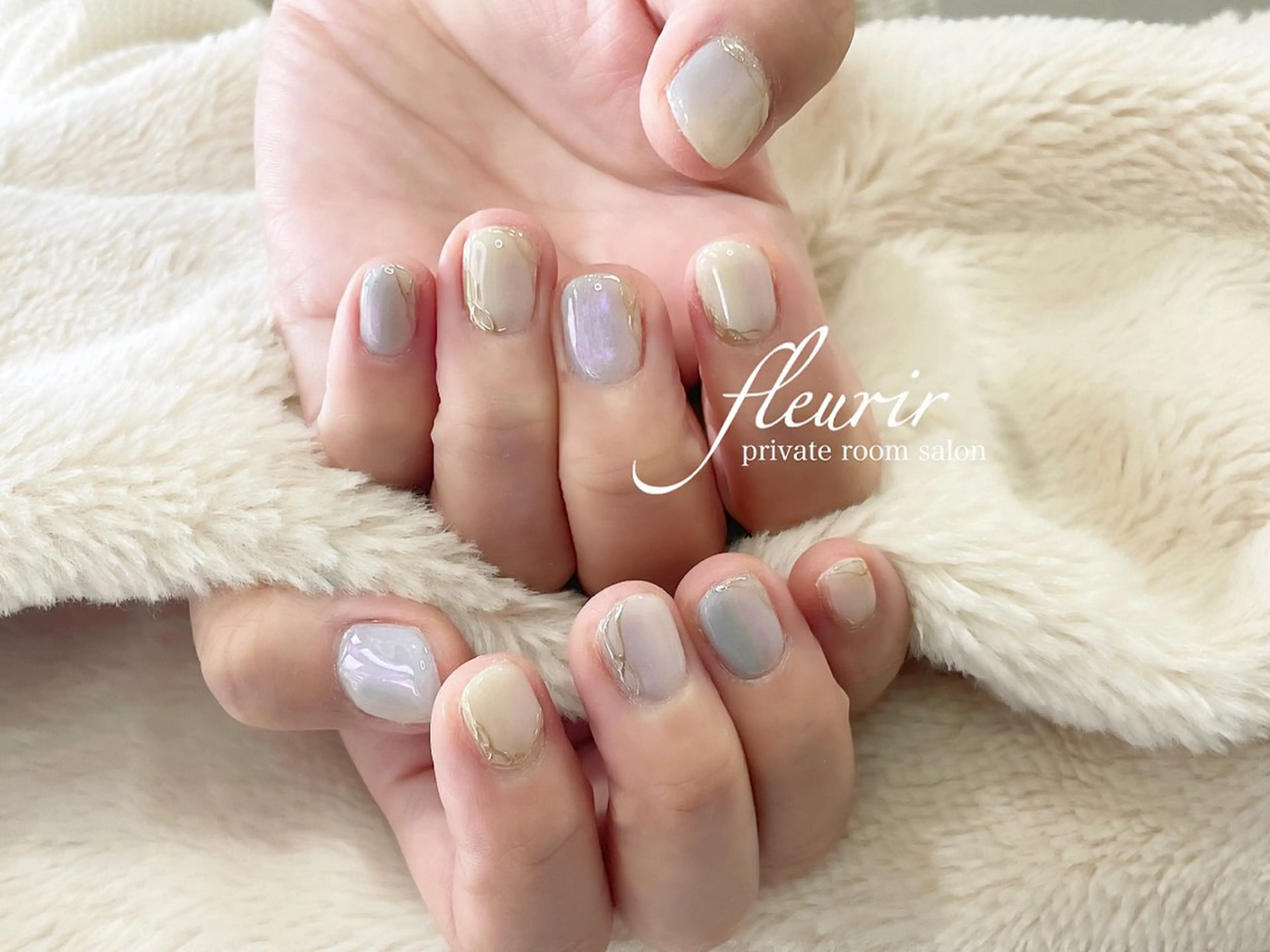 ネイル フルリール 【プライベートサロンのネイルデザイン