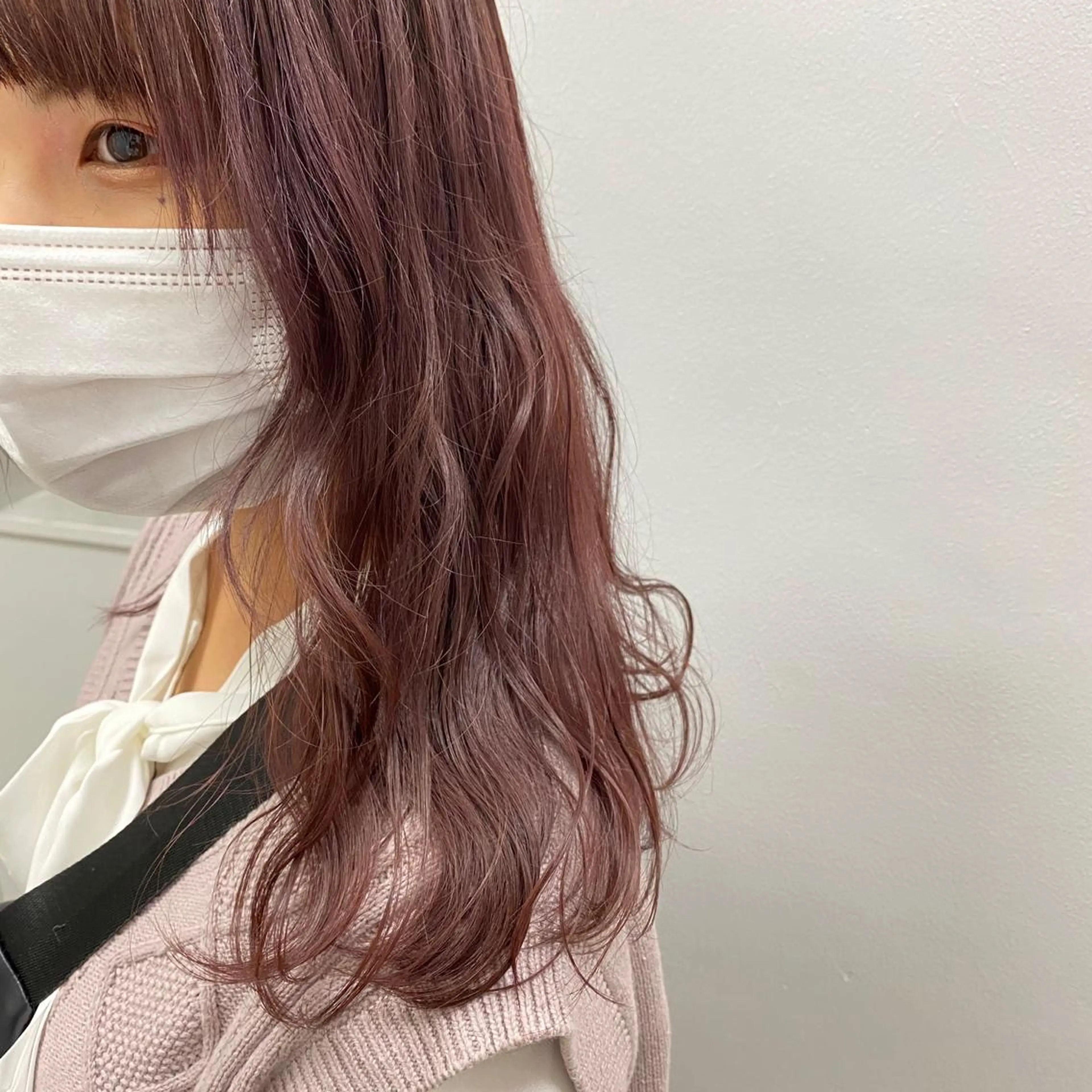 ミディアム カラー ヘアアレンジ ヘアカラー トリートメント mai🍑暖色カラー /レイヤー💖のヘアスタイル