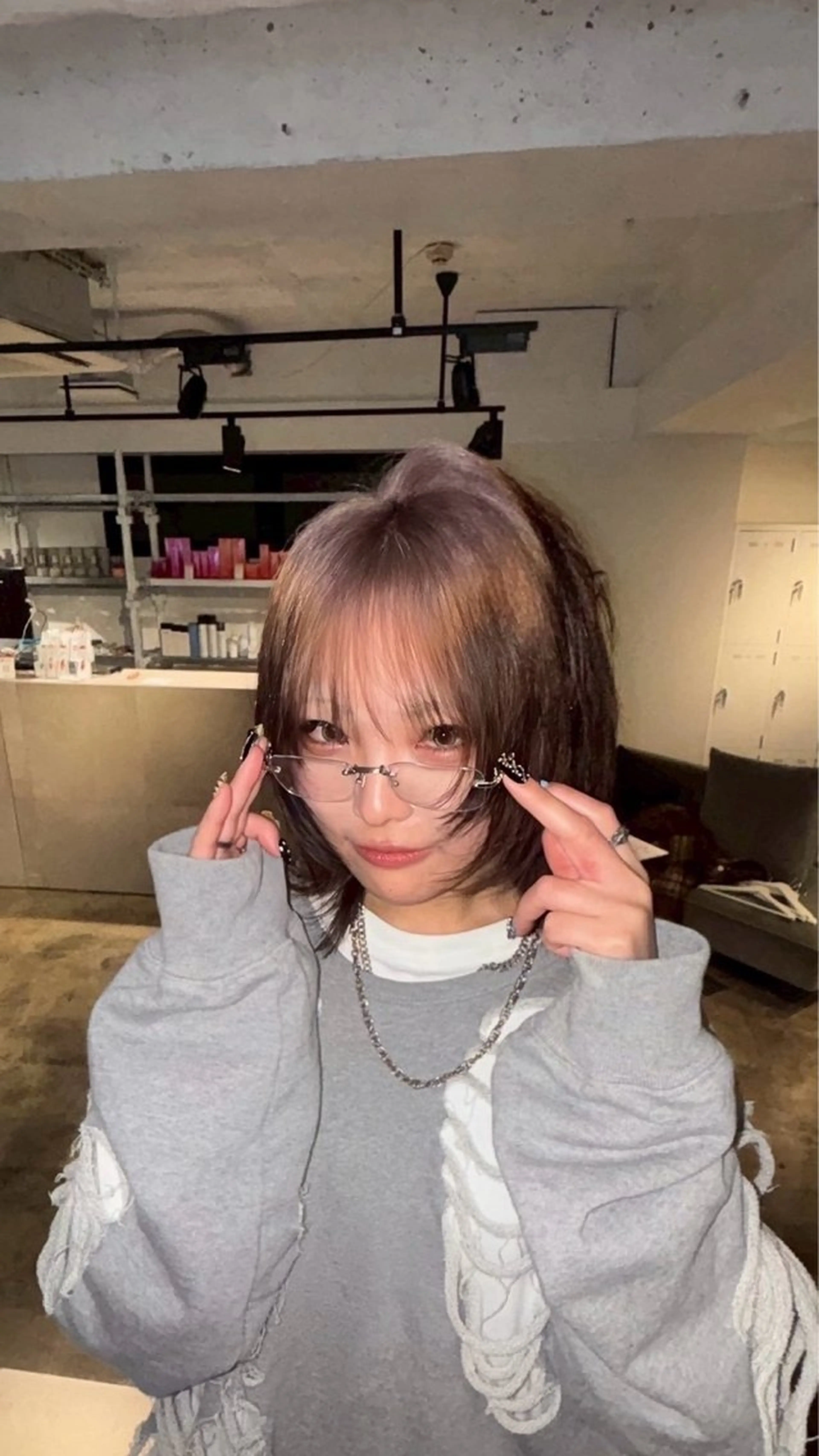 ミディアム カラー ヘアカラー トリートメント 🦋ナチュラルカラー /ブリーチ🥀恵佑のヘアスタイル