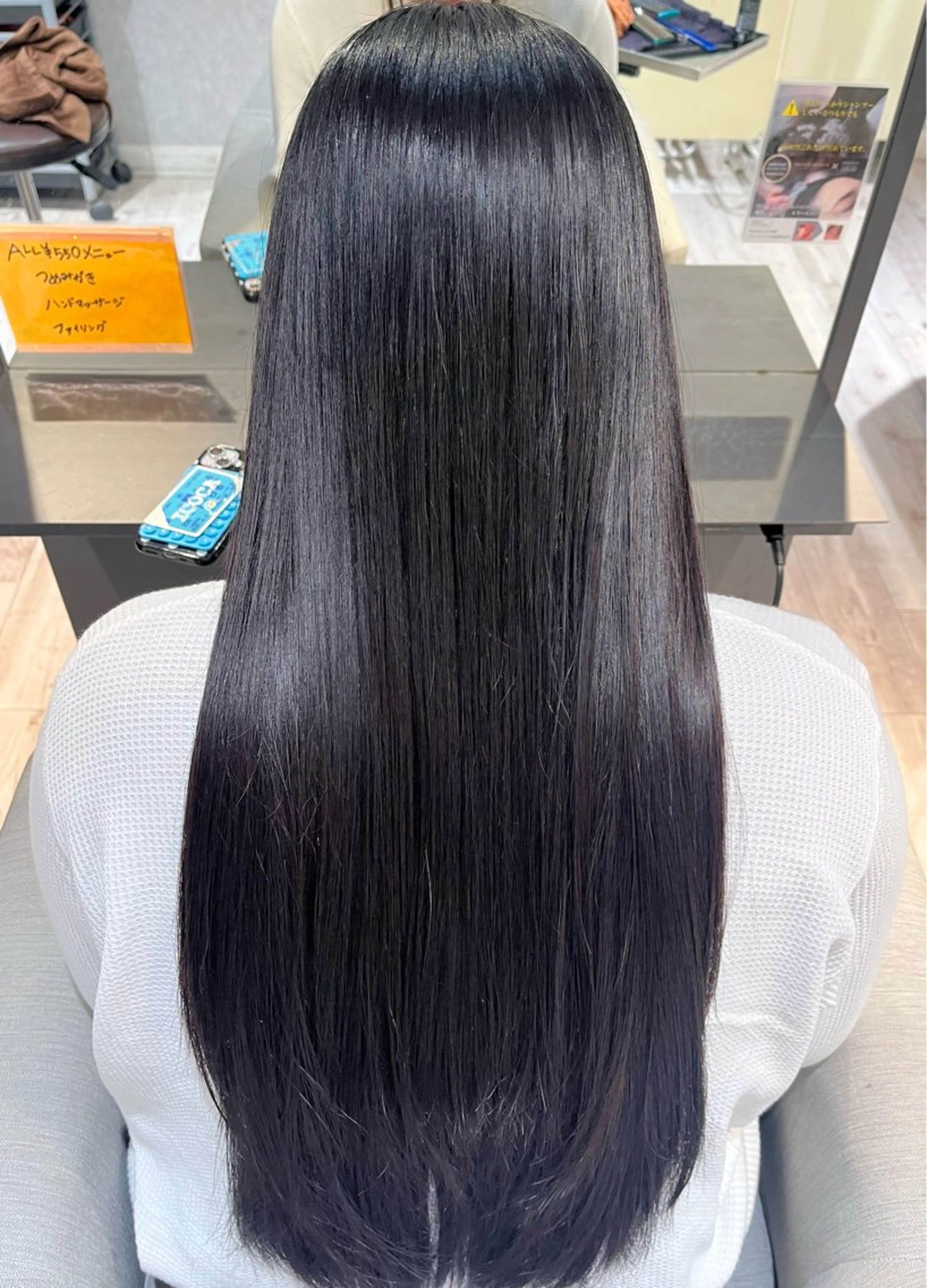 ロング ロング 縮毛矯正 縮毛矯正 辻 瑛大のヘアスタイル