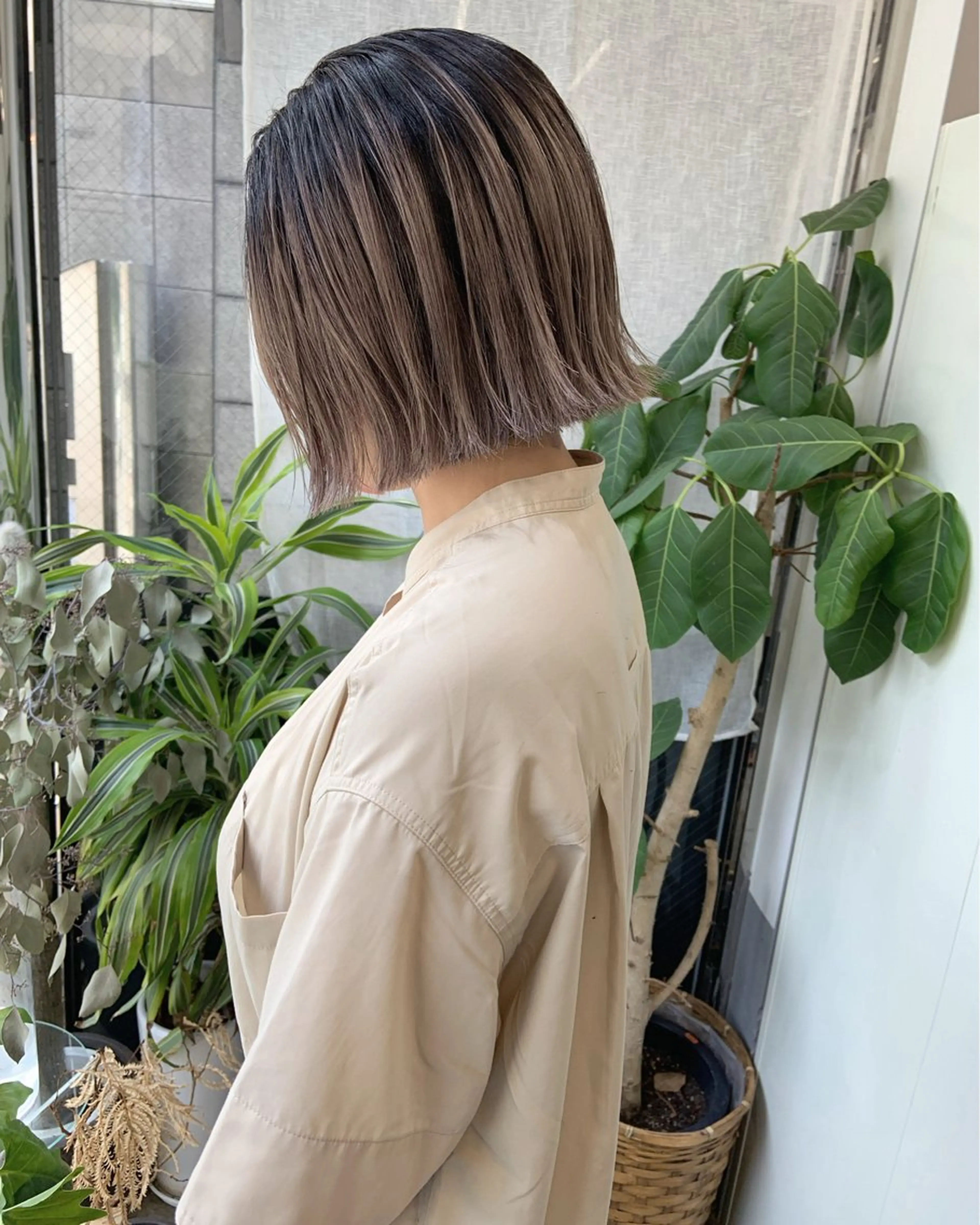 ショート ヘアカラー トリートメント 博多/艶カラー Natsuのヘアスタイル