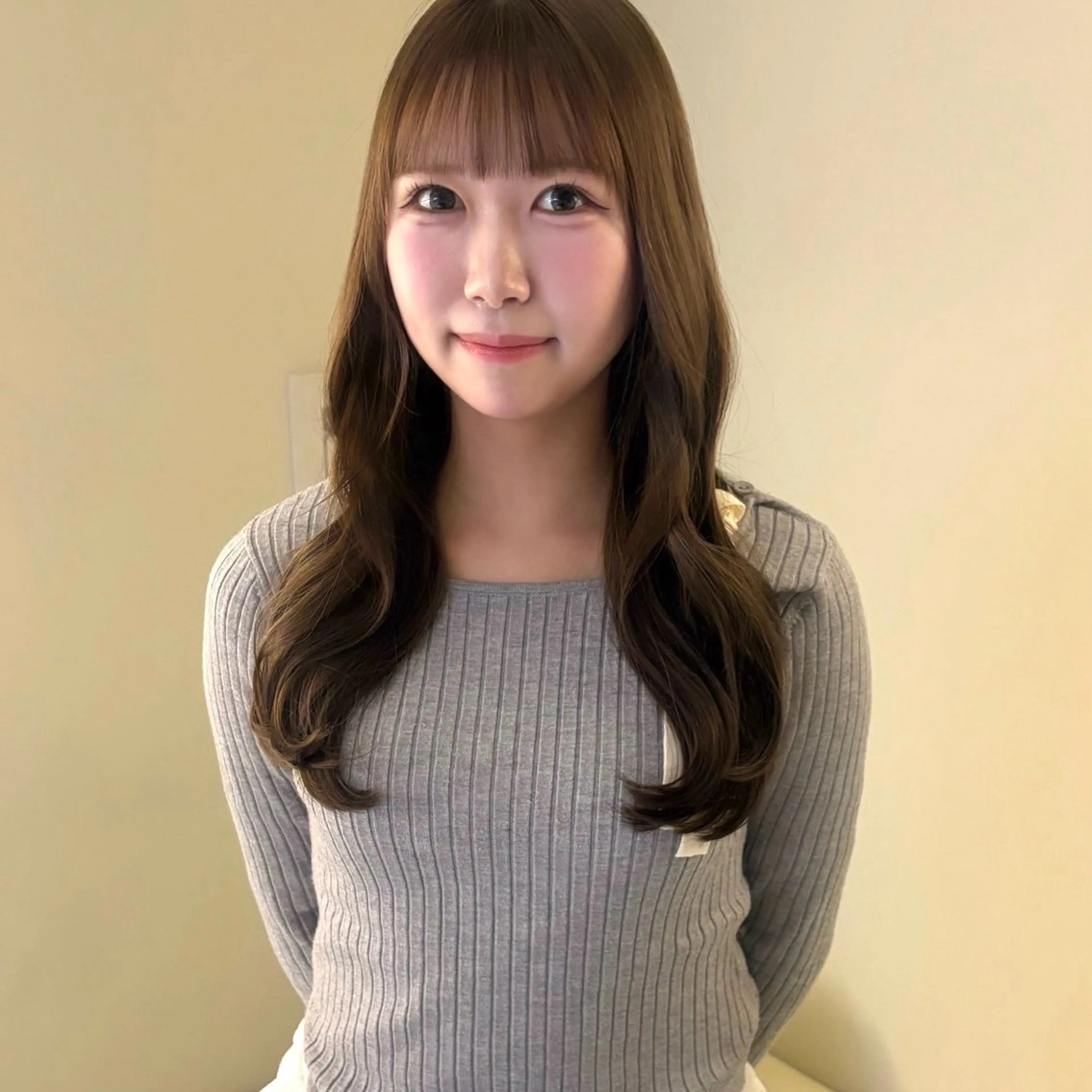 ロング カラー カット ヘアカラー hana/艶髪 /透明感カラー🪞のヘアスタイル