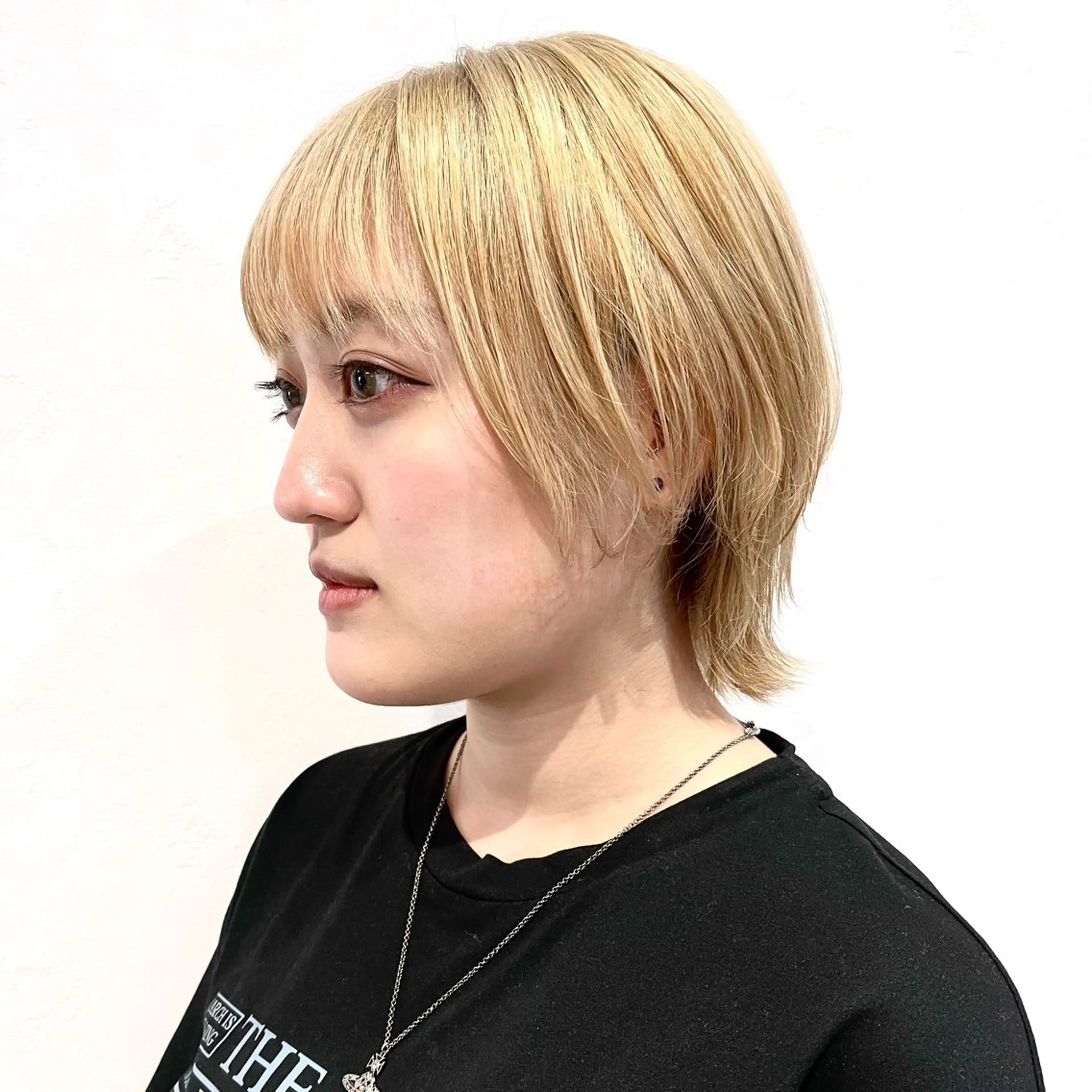 ショート 北島 遥香🫧インナ ー /ベージュカラーのヘアスタイル