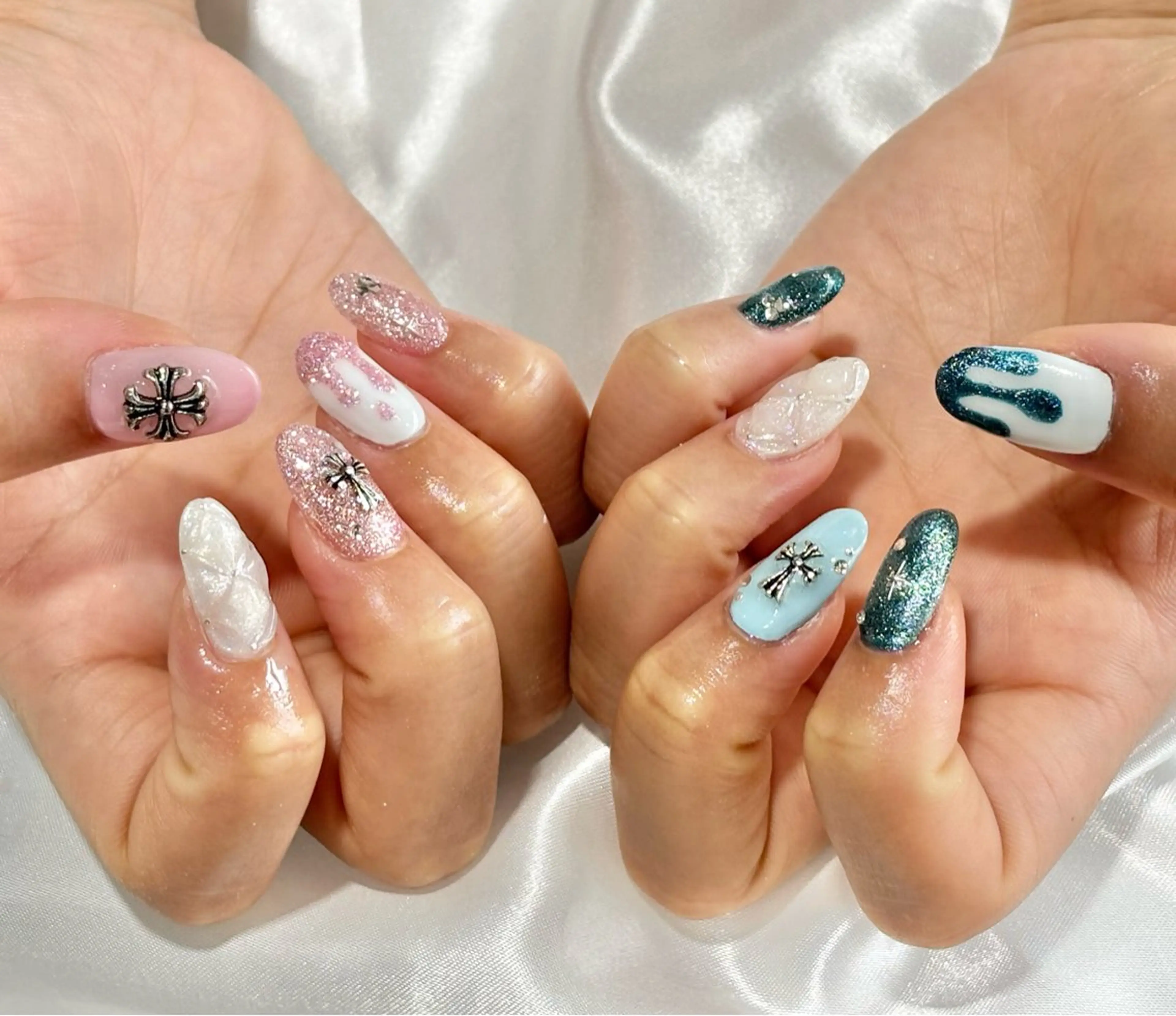 ネイル 持ち込み ハンドネイル nailsister まゆのネイルデザイン