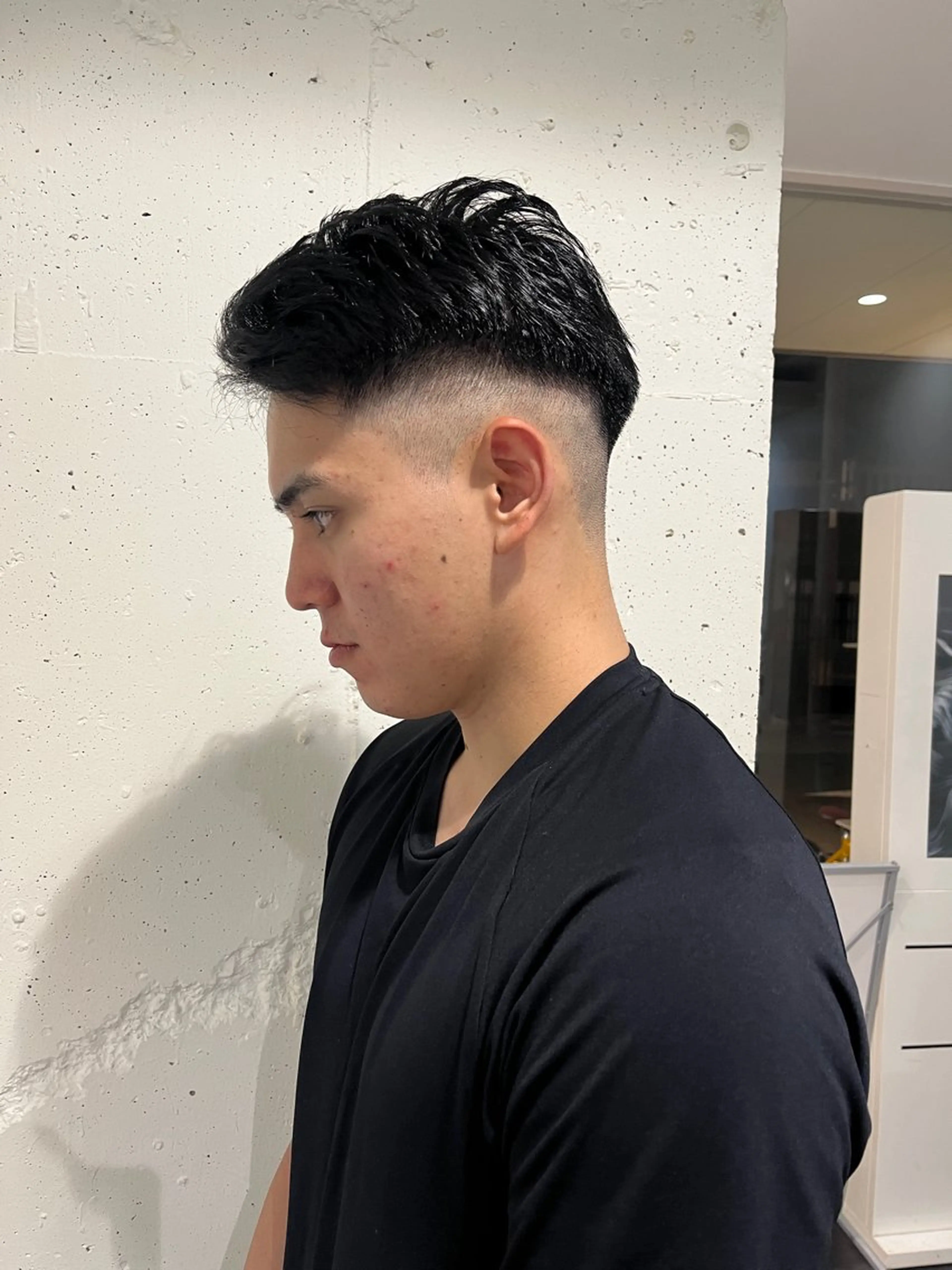 メンズ 刈り上げ 中居 蒼士のヘアスタイル