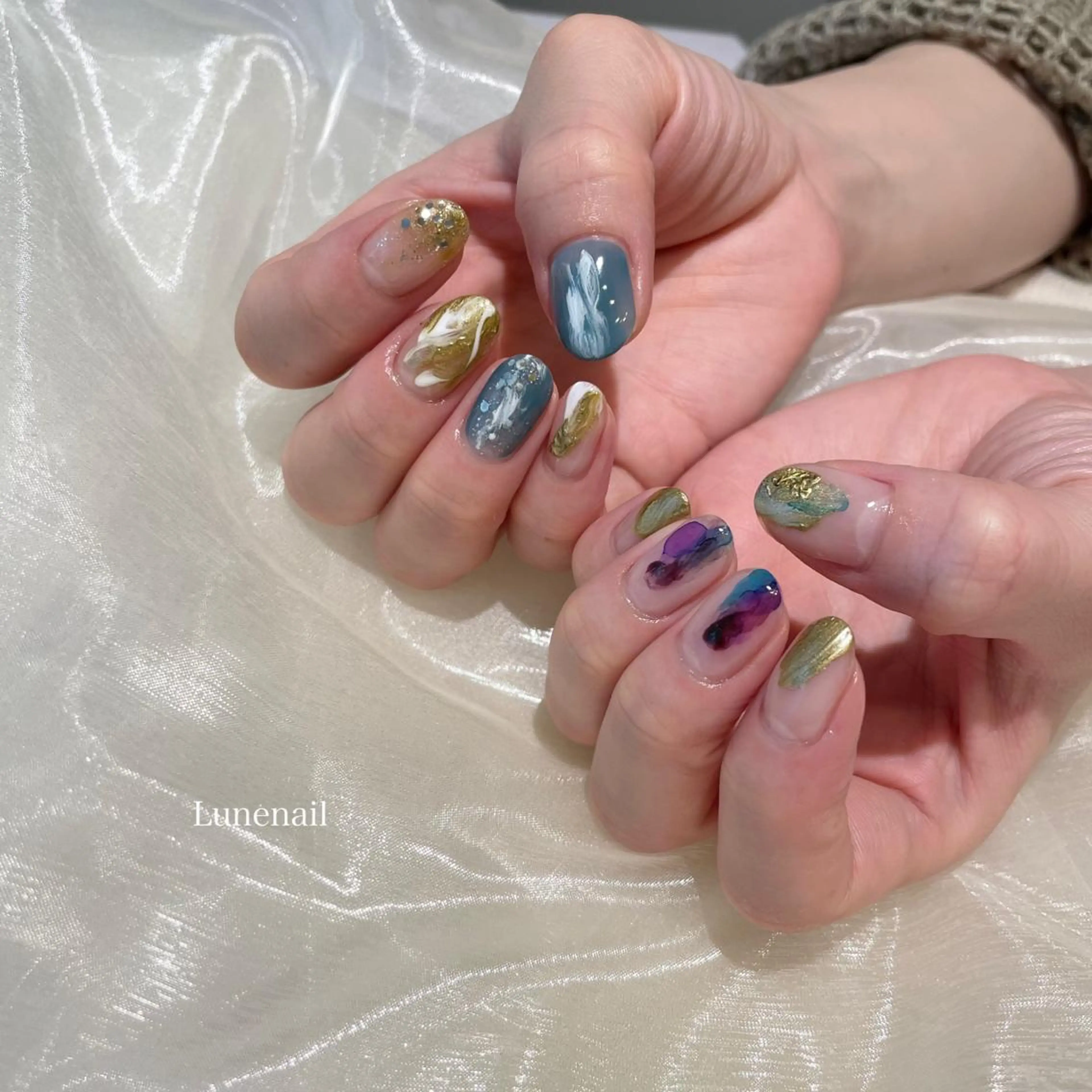 ネイル ハンドネイル Lune nailのネイルデザイン