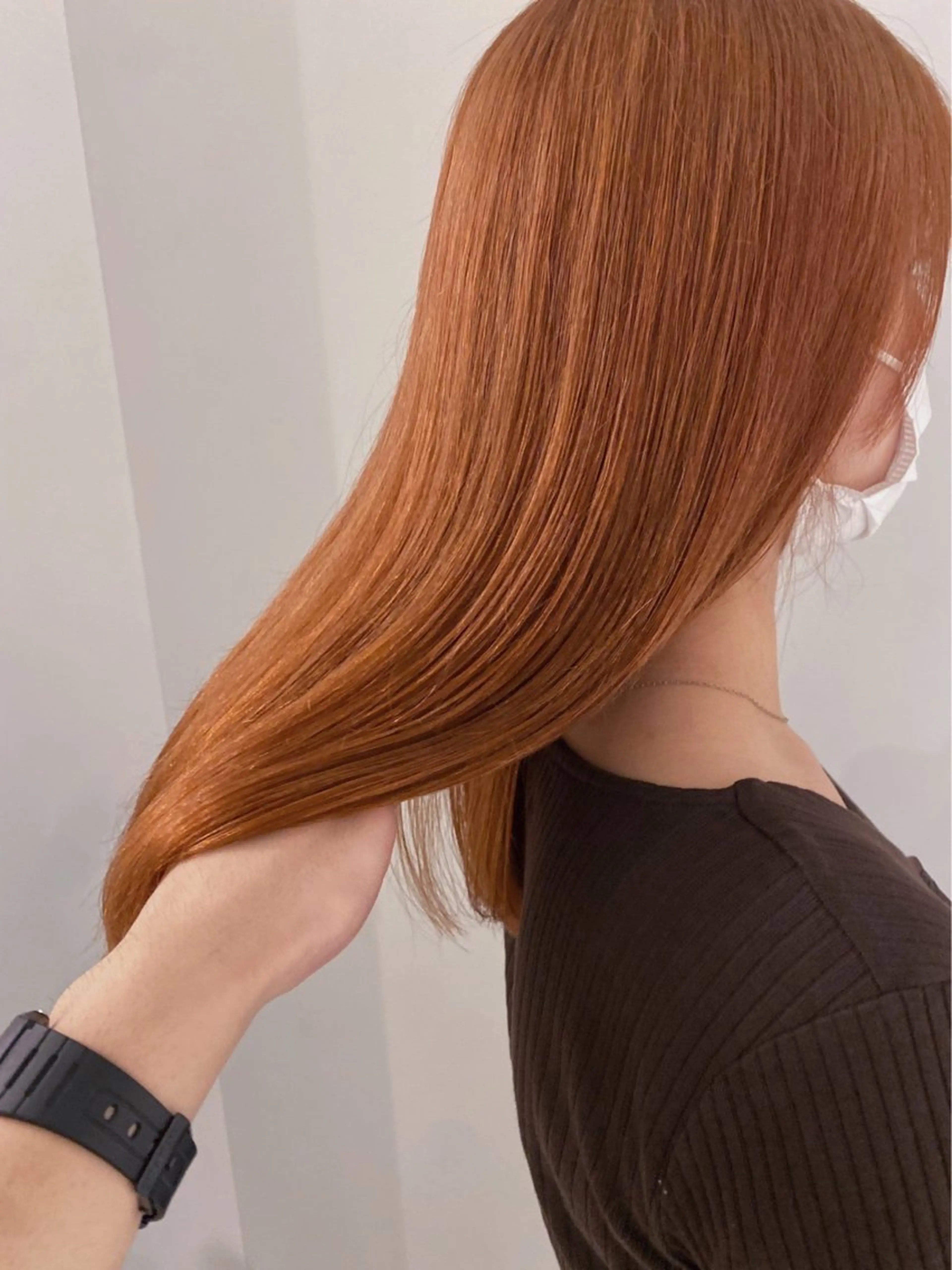 ロング 艶髪ブリーチカラー 💗manaka💗のヘアスタイル