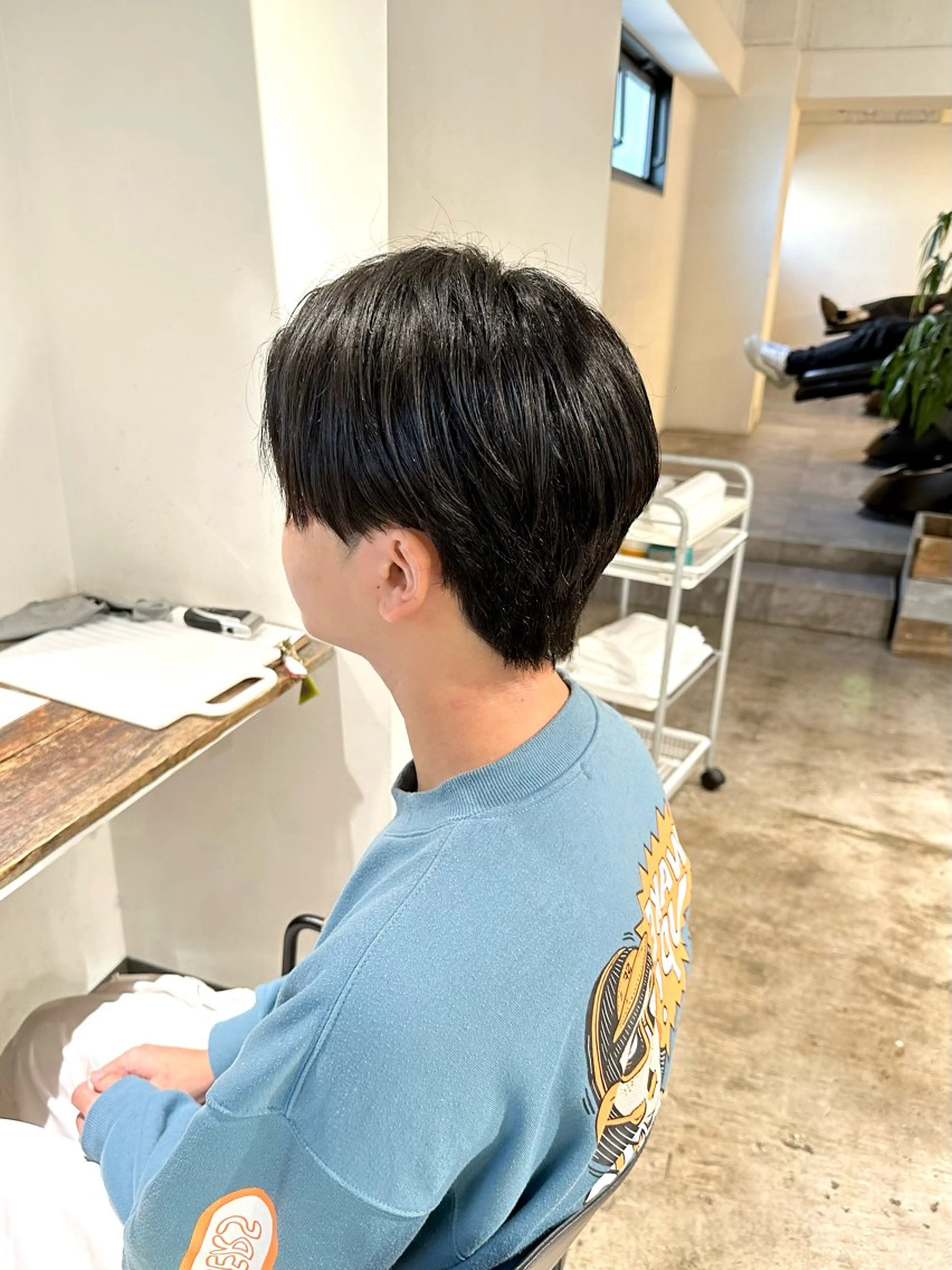 メンズ センターパート カット 骨格補正施術/メンズ 専門美容師/YUYAのヘアスタイル