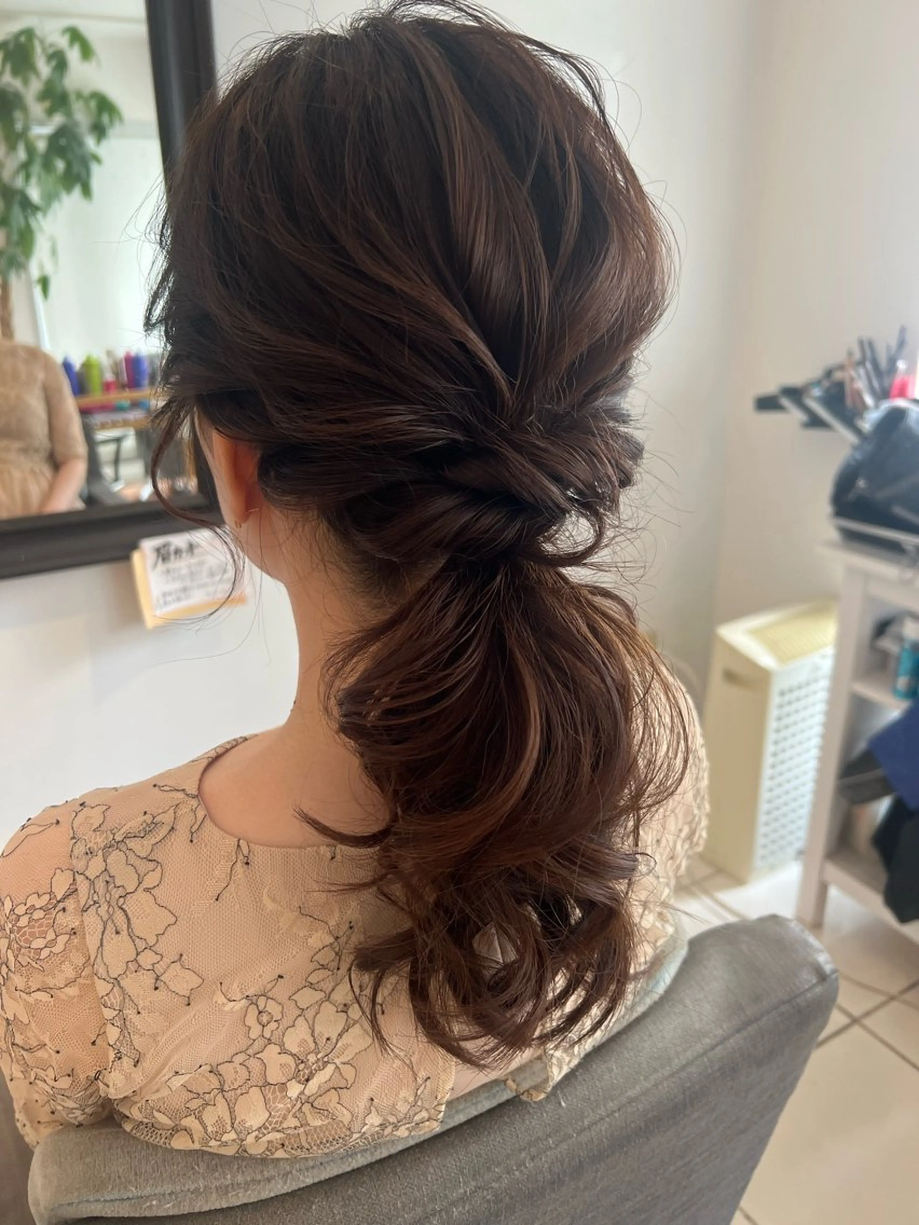 ヘアアレンジ ヘアセット 大人可愛いヘアメイク 💋🧚‍♀️しずかのヘアスタイル