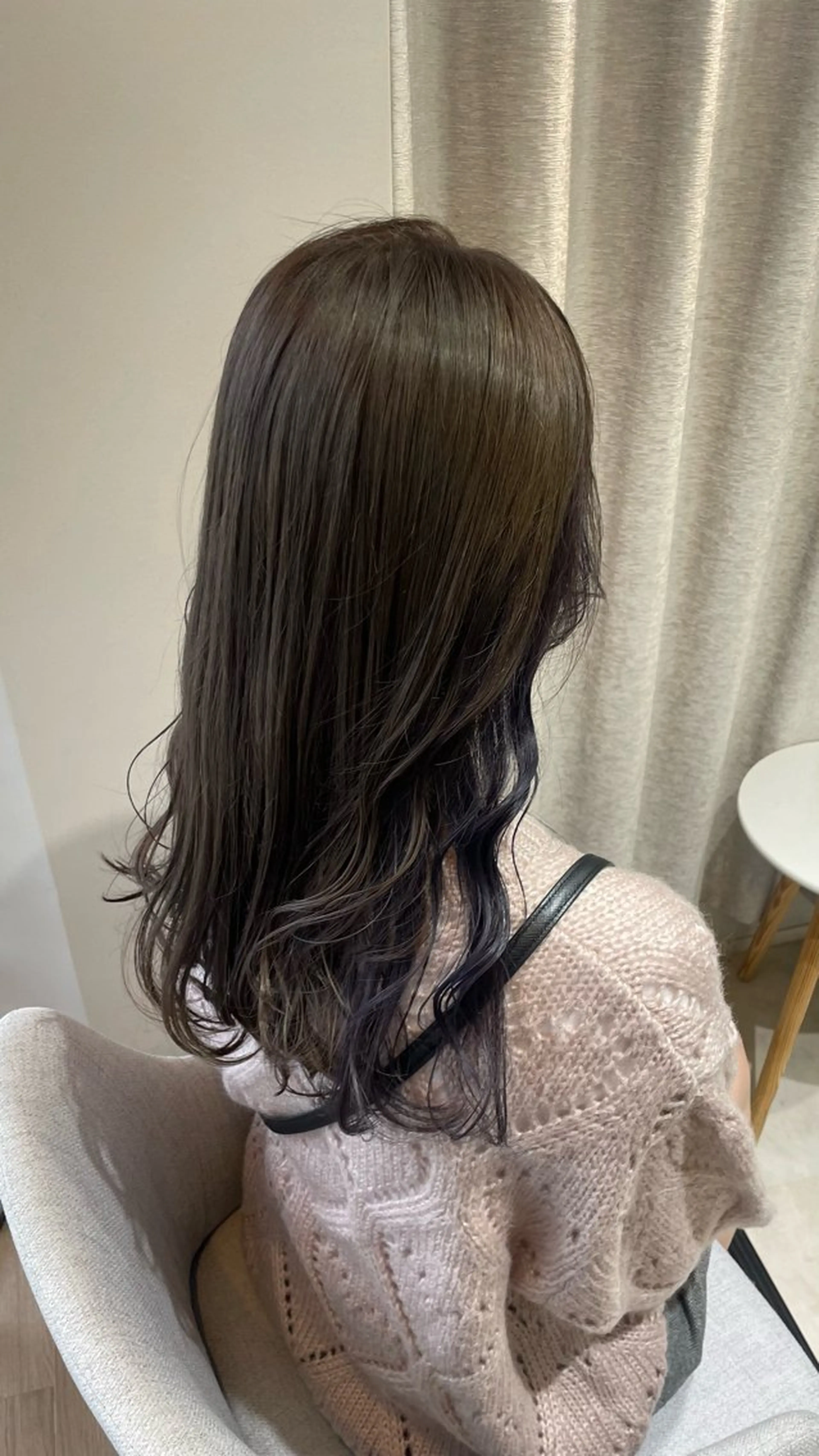 セミロング カラー カット ヘアカラー トリートメント ayano / 透明感・くすみカラーのヘアスタイル