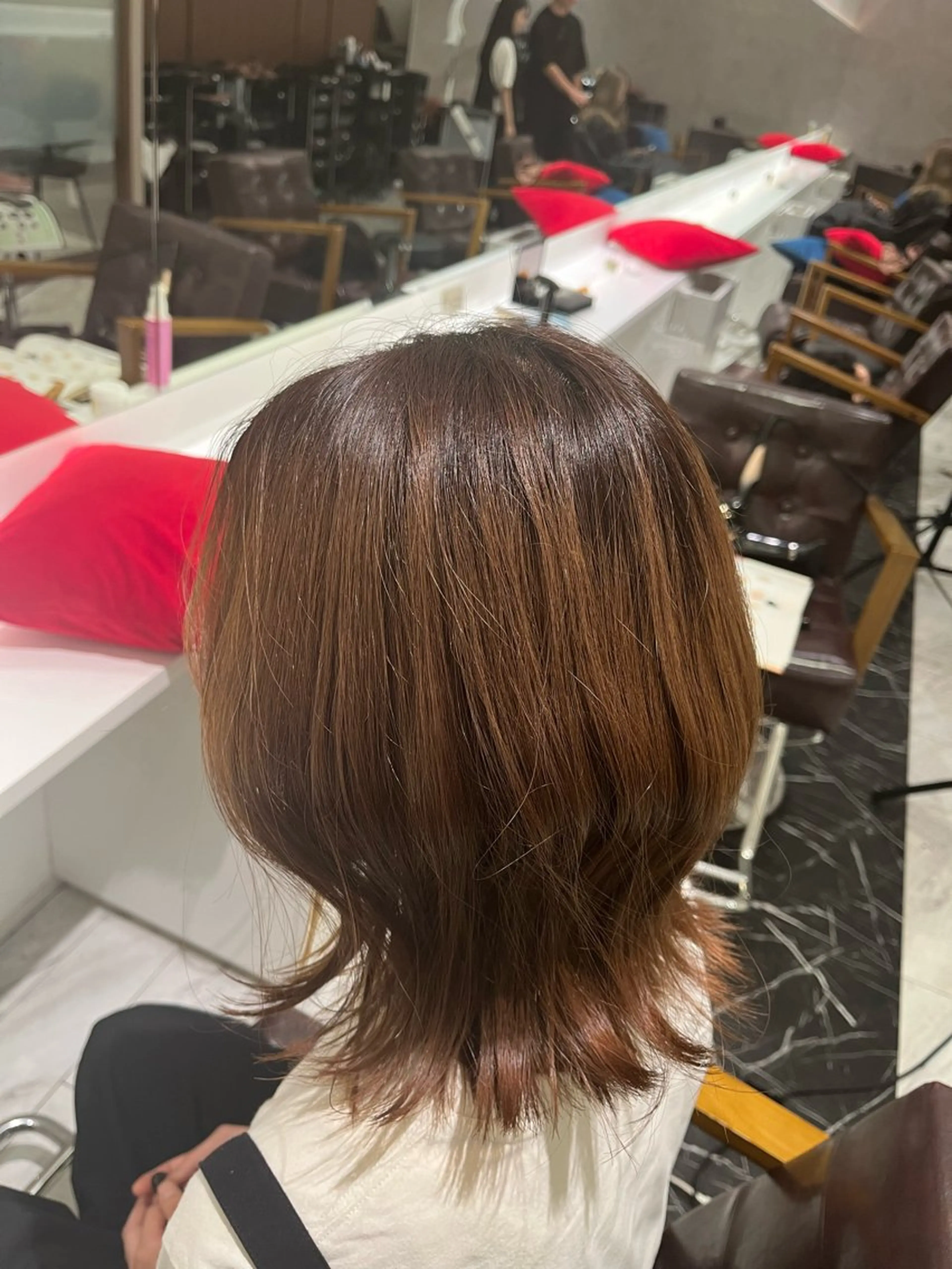 ミディアム 須山 漱斗のヘアスタイル