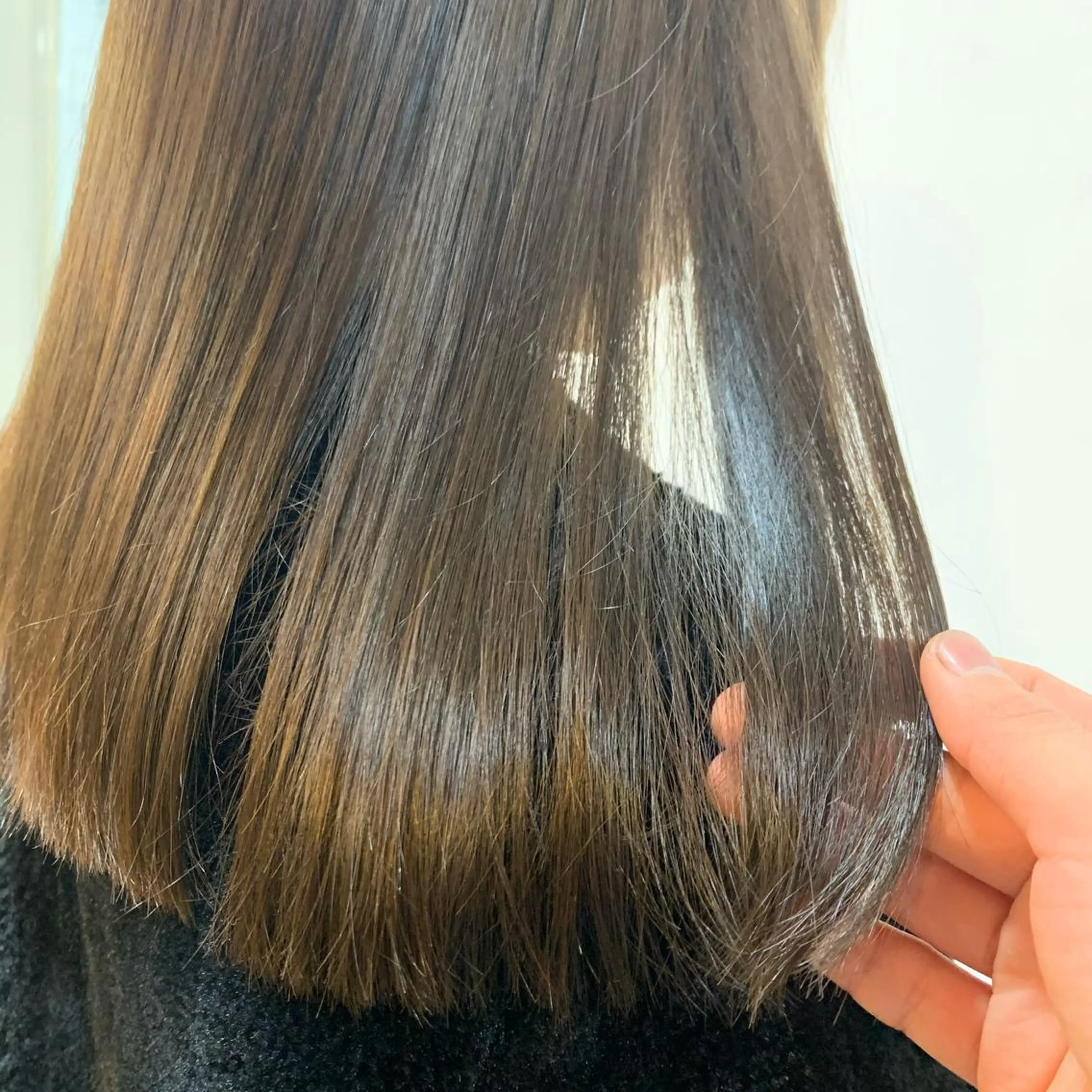 カラー パーマ、髪質改善 菊地美月のヘアスタイル