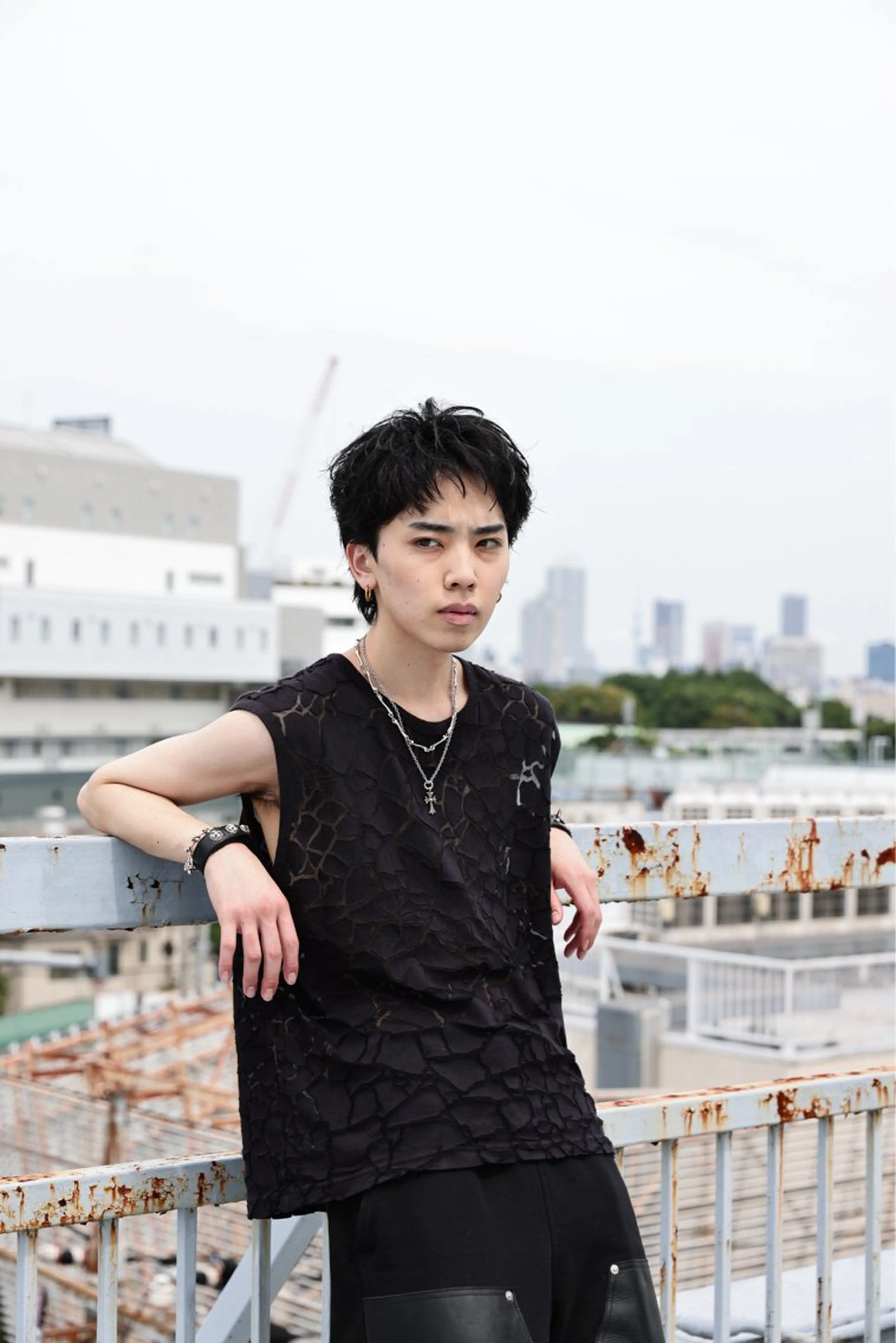 パーマ メンズ 藤平海音/fifth PARKのヘアスタイル