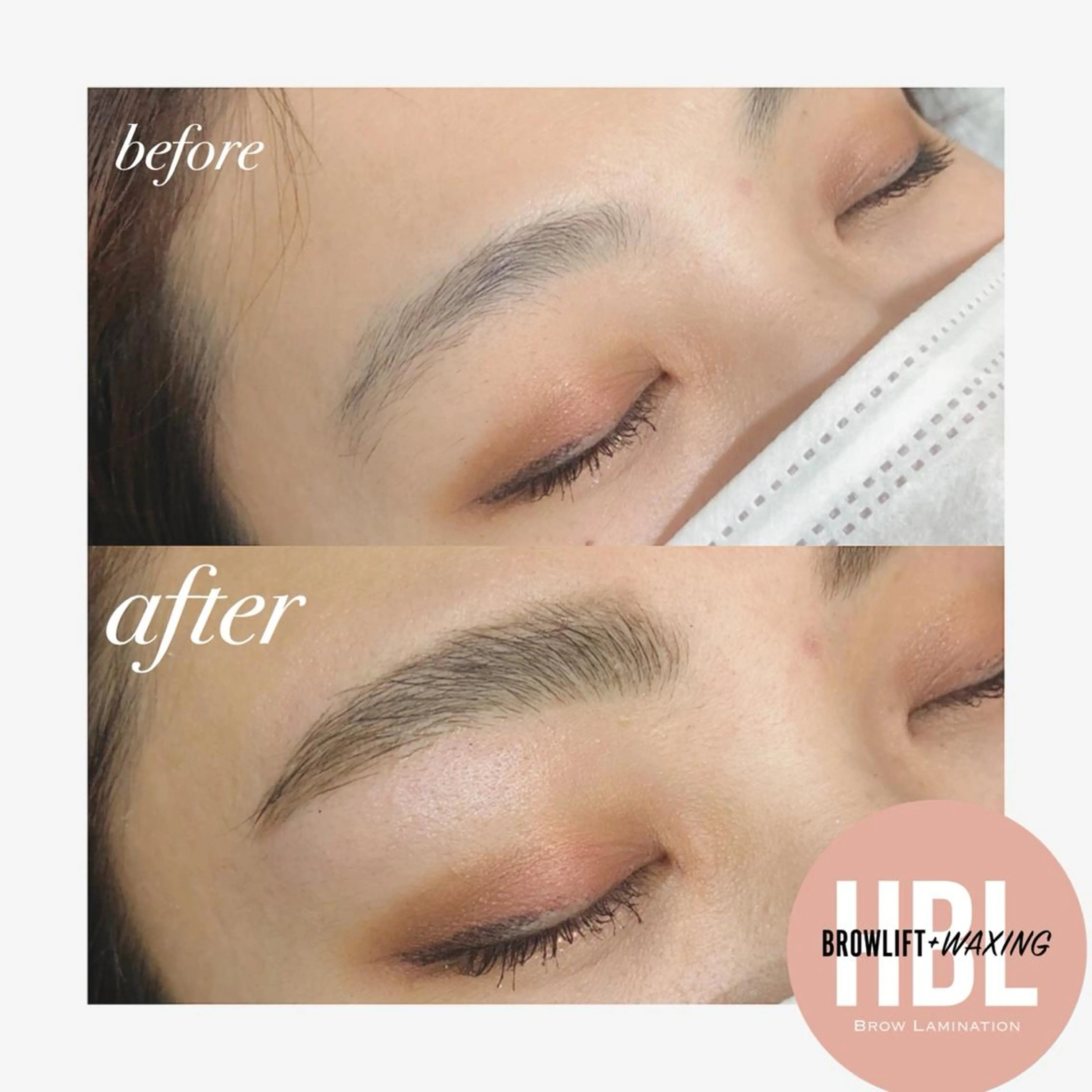 アイブロウ ハリウッドブロウリフト AtelierRin Ayumiのマツエク・マツパデザイン