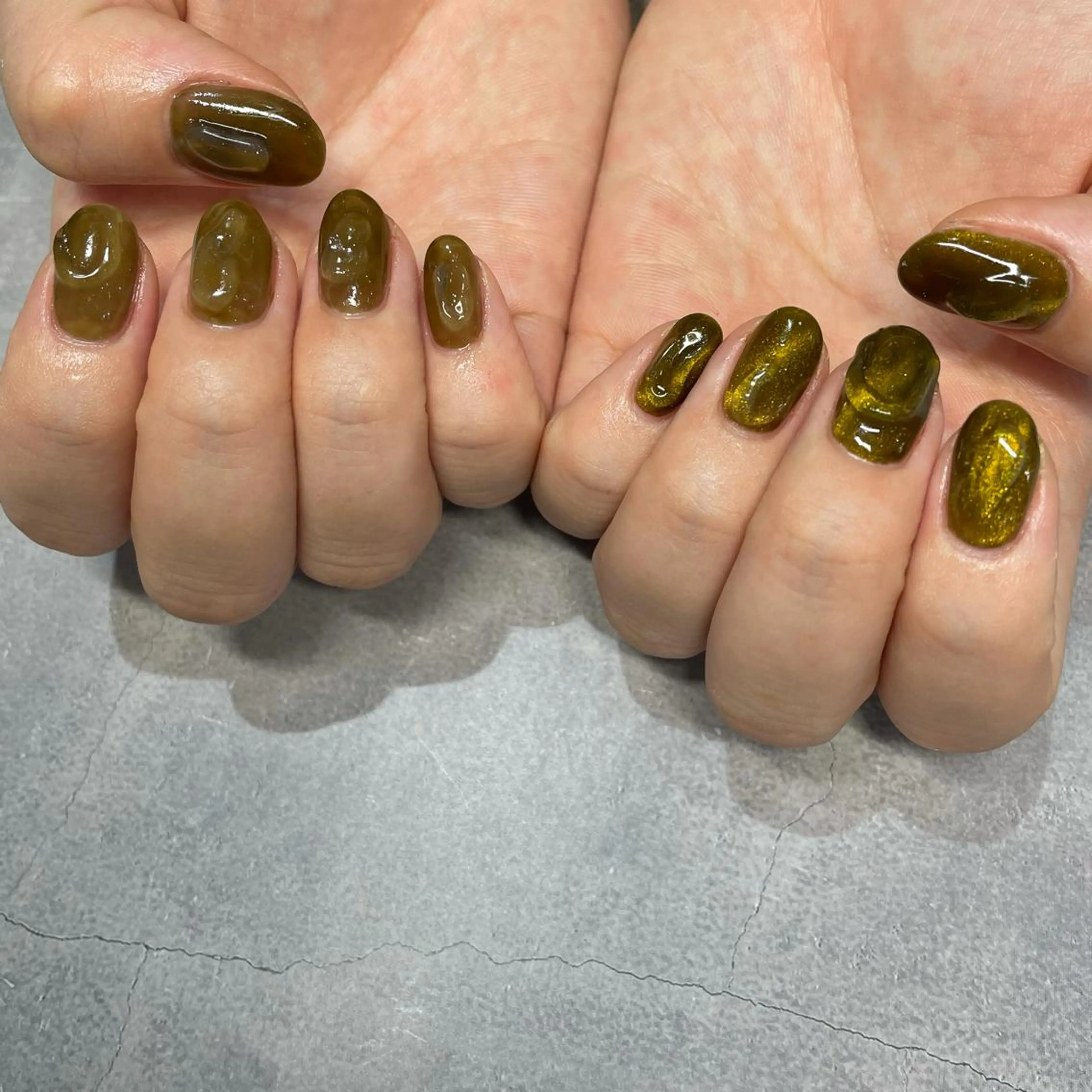 ネイル マグネットネイル Nagashima sanaのネイルデザイン