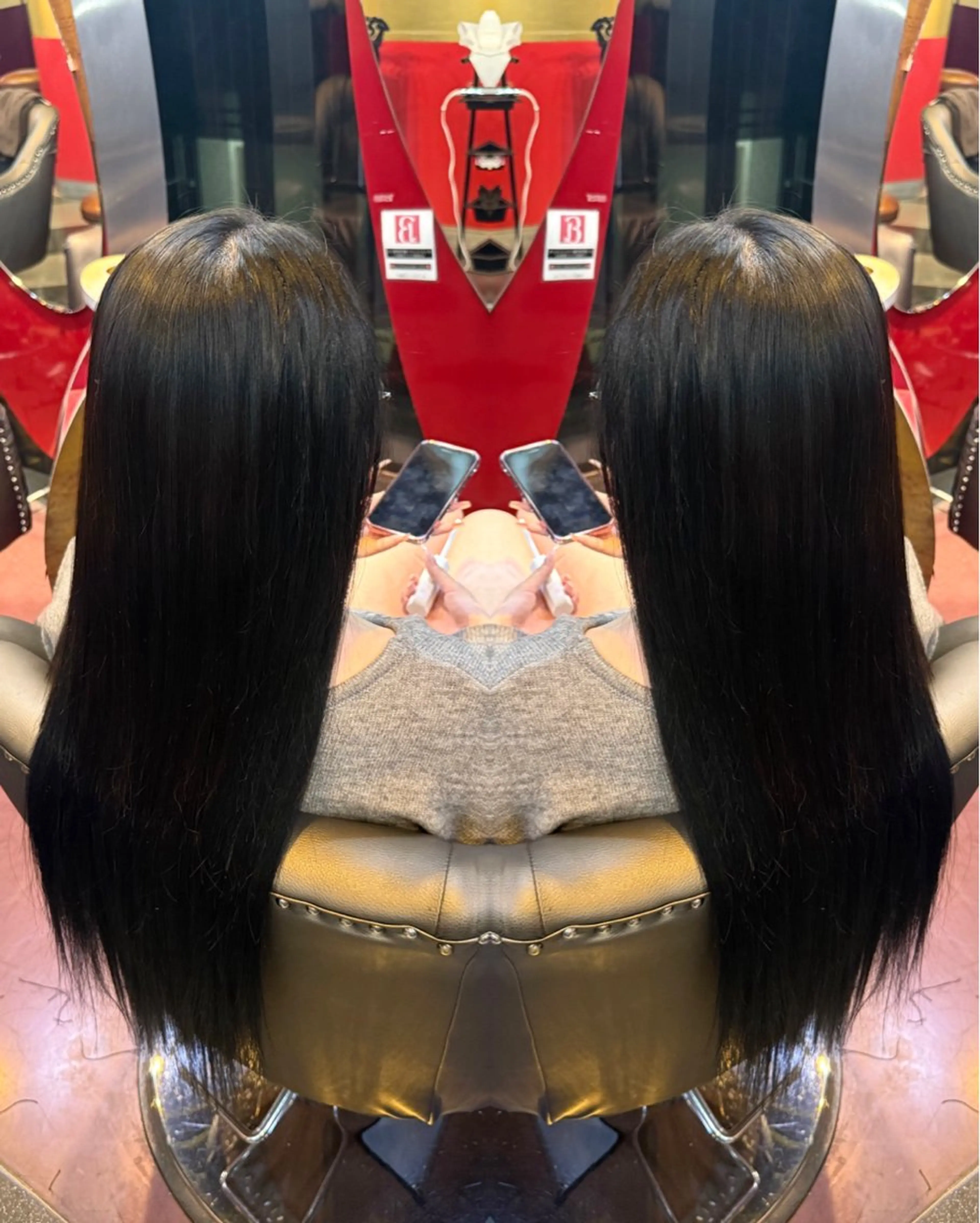 ロング エクステ ハイライトエクステ 横浜CHIRIのヘアスタイル