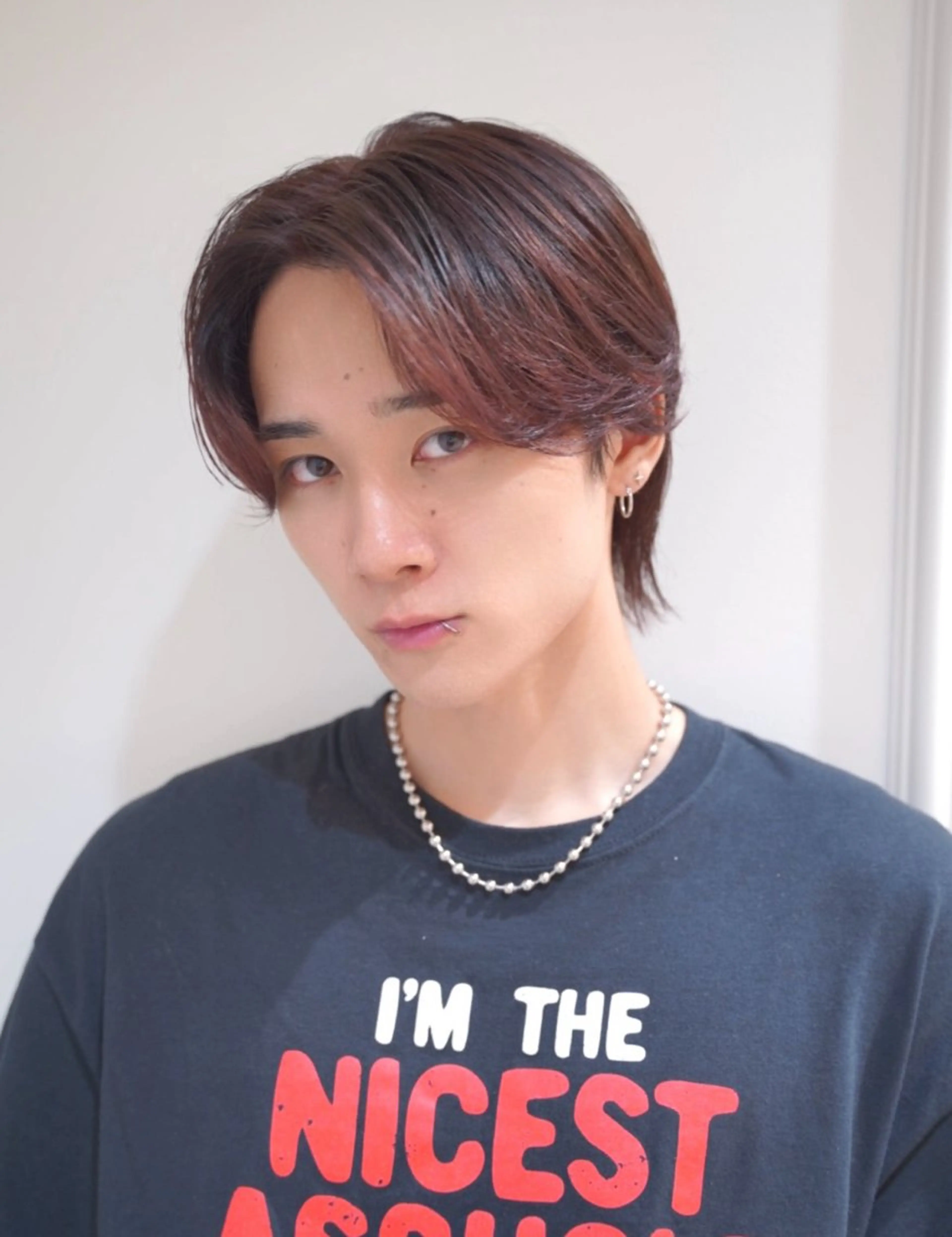 ショート カラー メンズ 片瀬 結のヘアスタイル