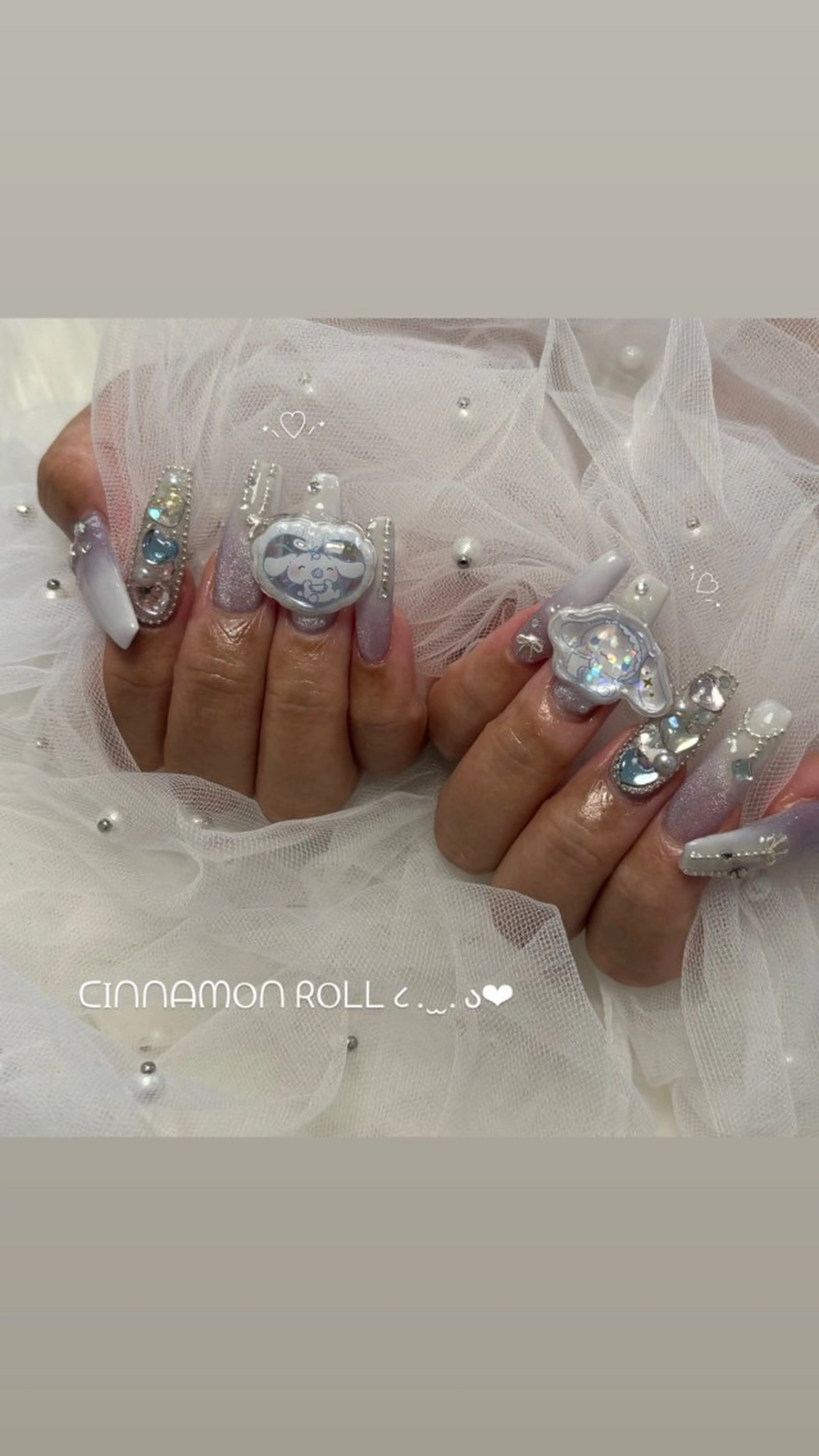 ネイル 蓮見 空楽のネイルデザイン