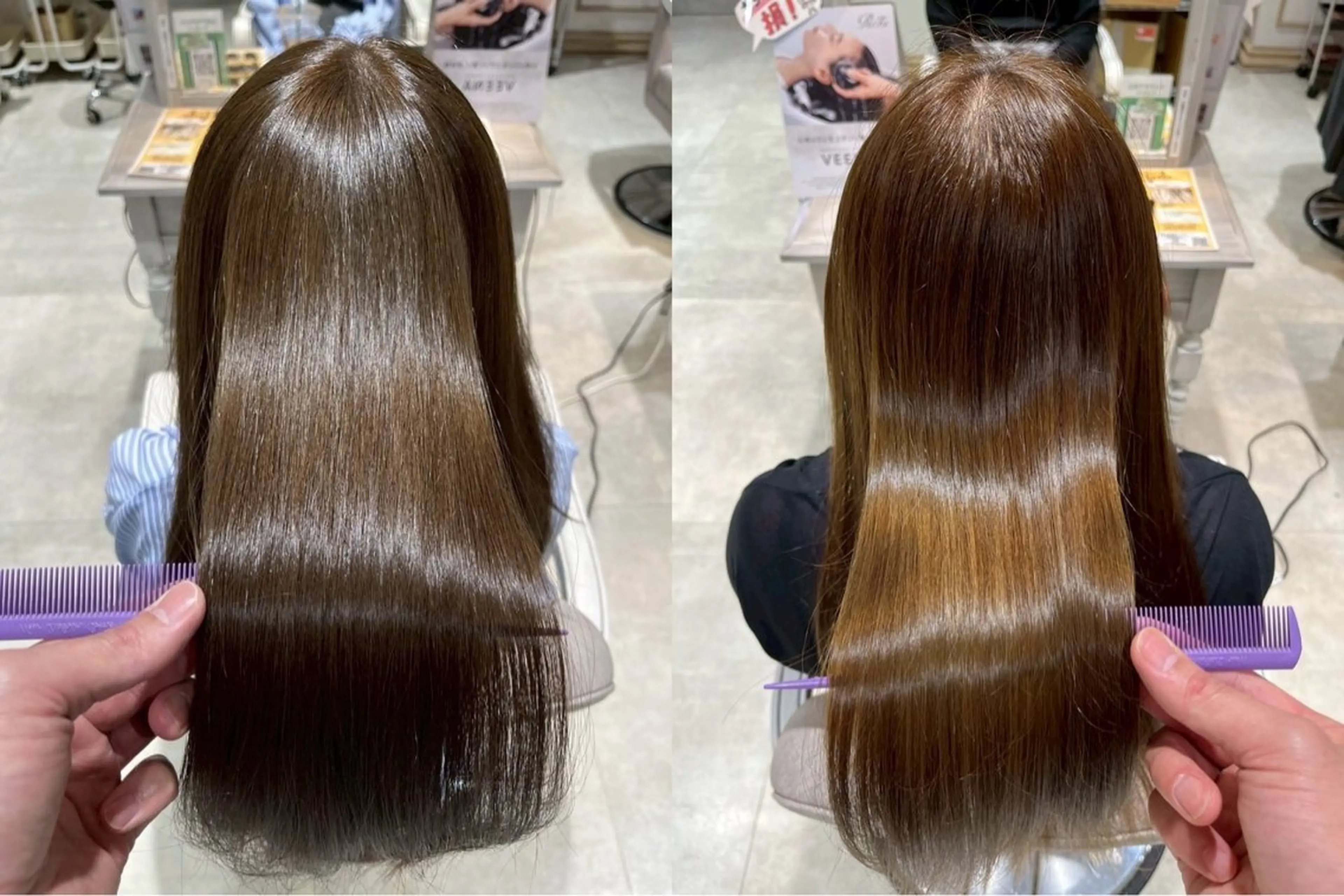 ロング カット ヘアカラー トリートメント 似合わせレイヤー/ 髪質改善/長瀬叶翔のヘアスタイル