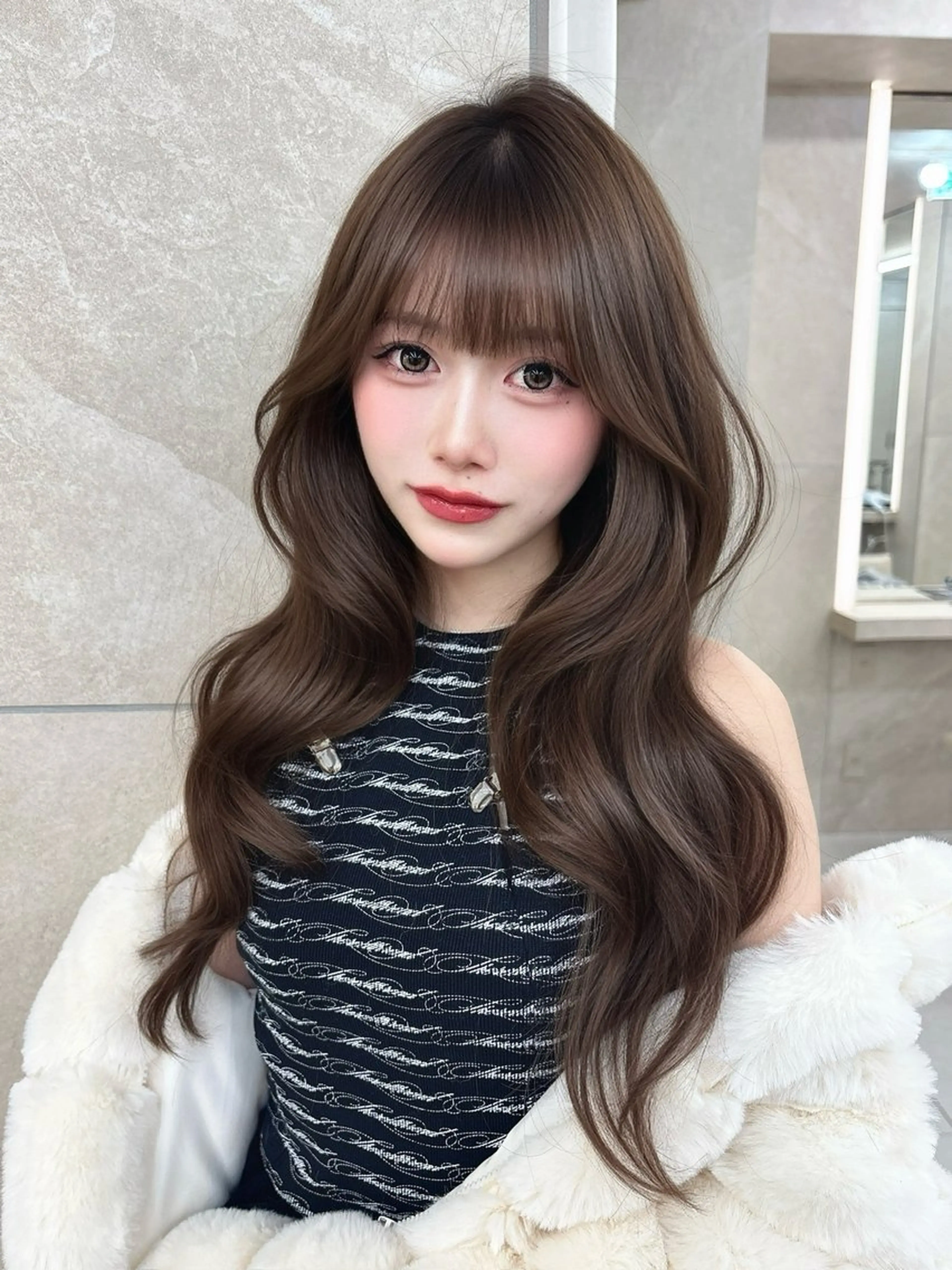 ロング カラー kaho /レイヤーカットのヘアスタイル