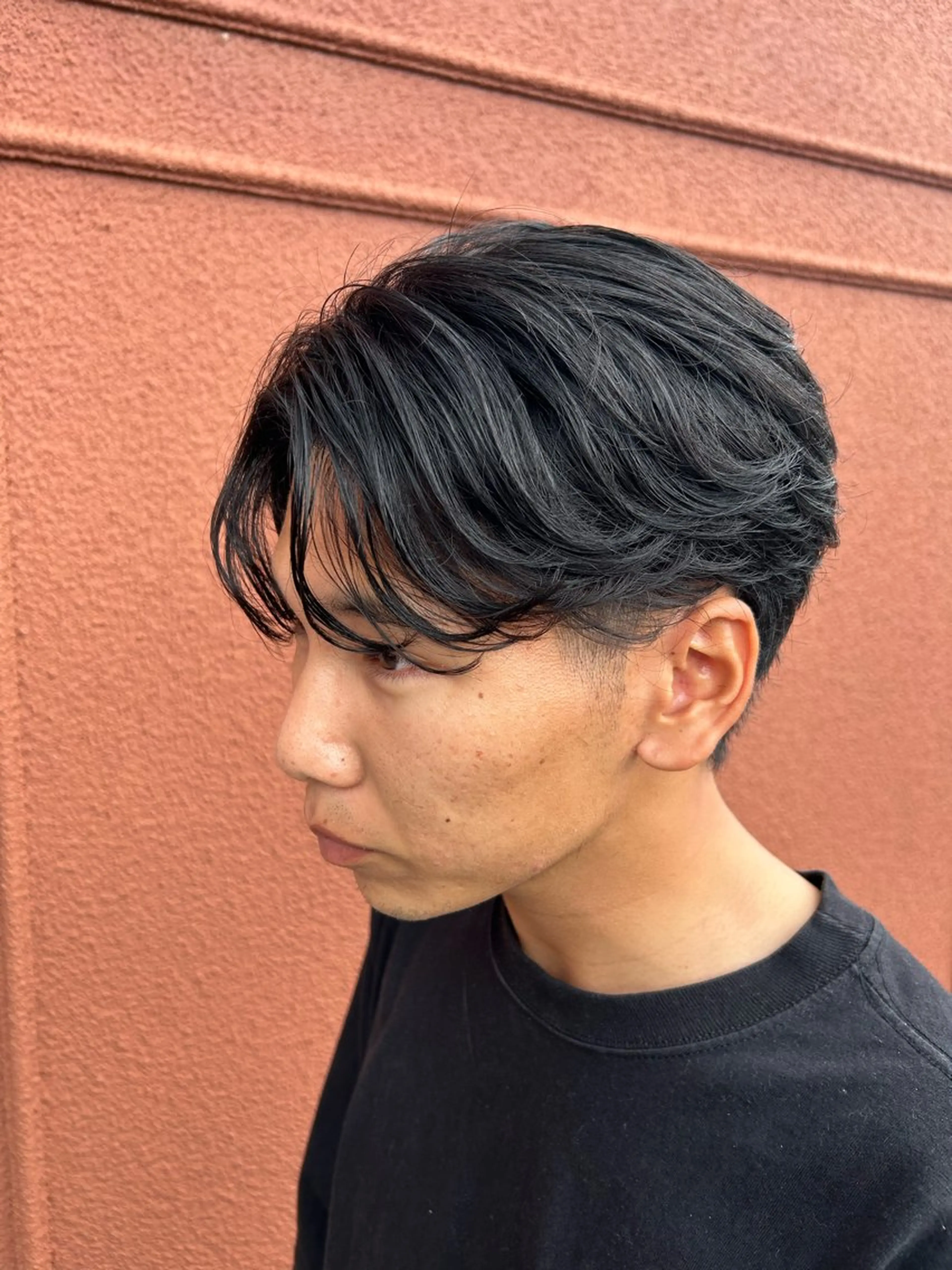 ミディアム 福井 太暉のヘアスタイル