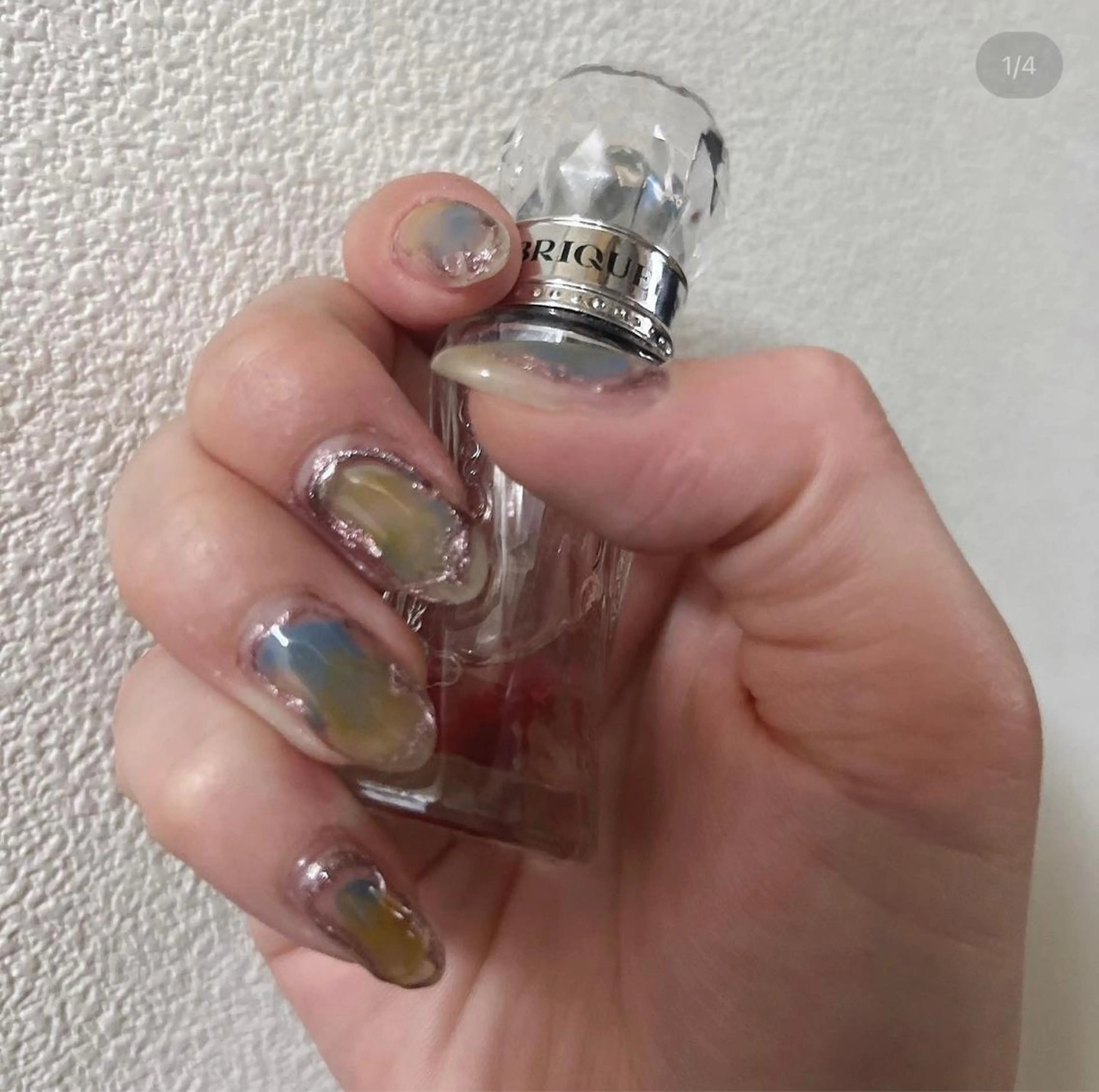 ネイル ミラーネイル ニュアンスネイル coco nailのネイルデザイン
