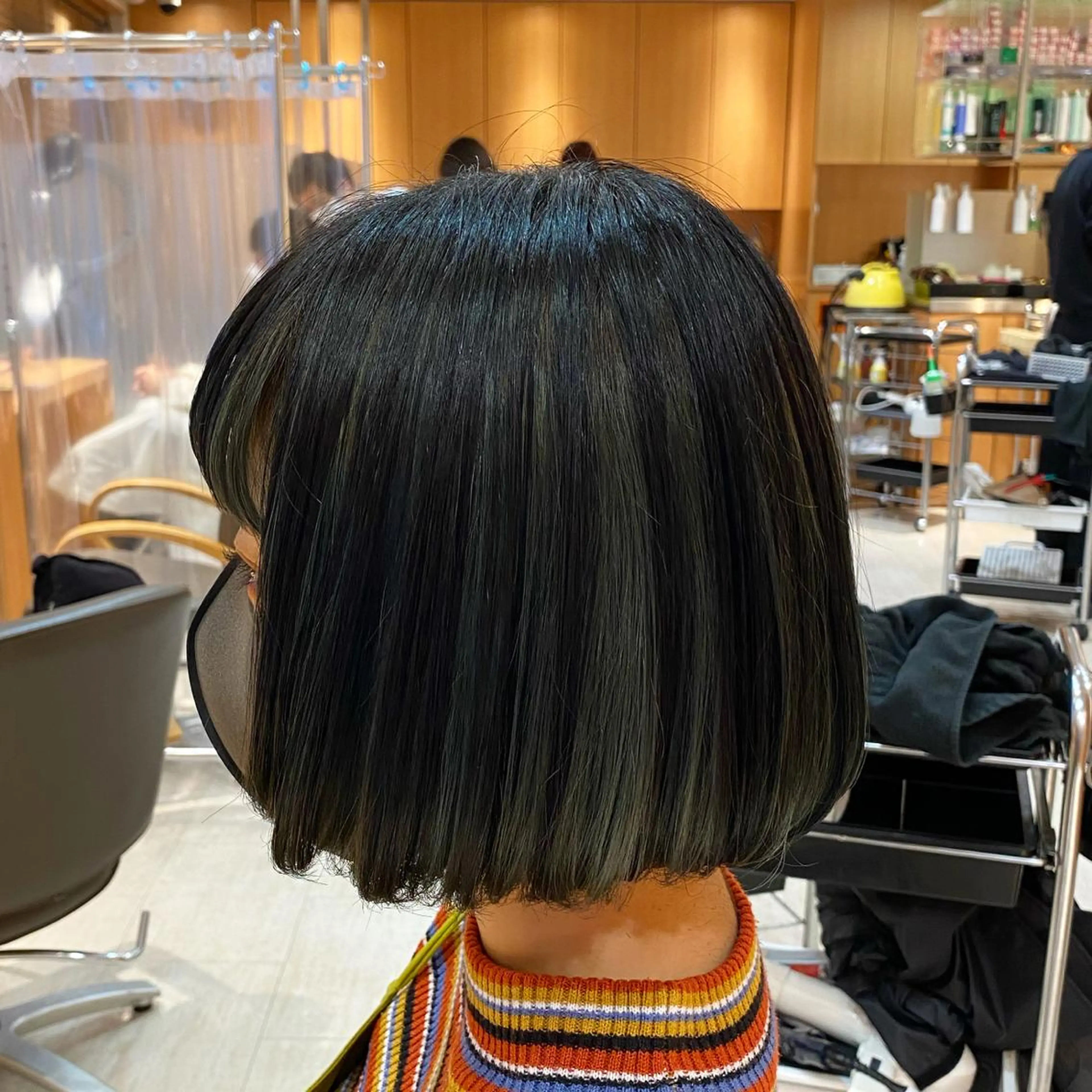 ミディアム カラー 🟢NEGi🟣 🫧髪質改善のヘアスタイル