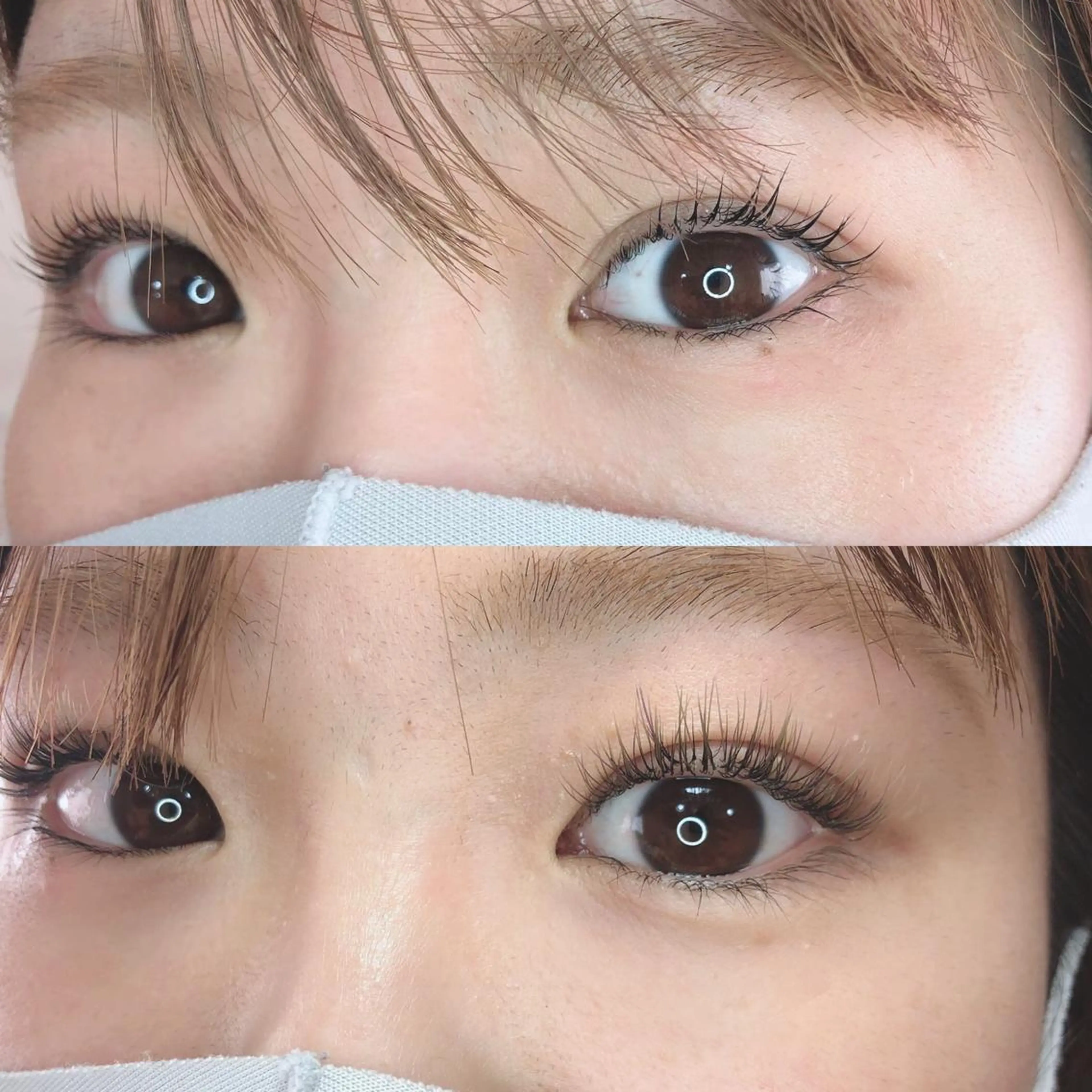 マツエク・マツパ キュート パリジェンヌラッシュリフト マツエク パーフェクトウィンク ちぢいわみのりのマツエク・マツパデザイン