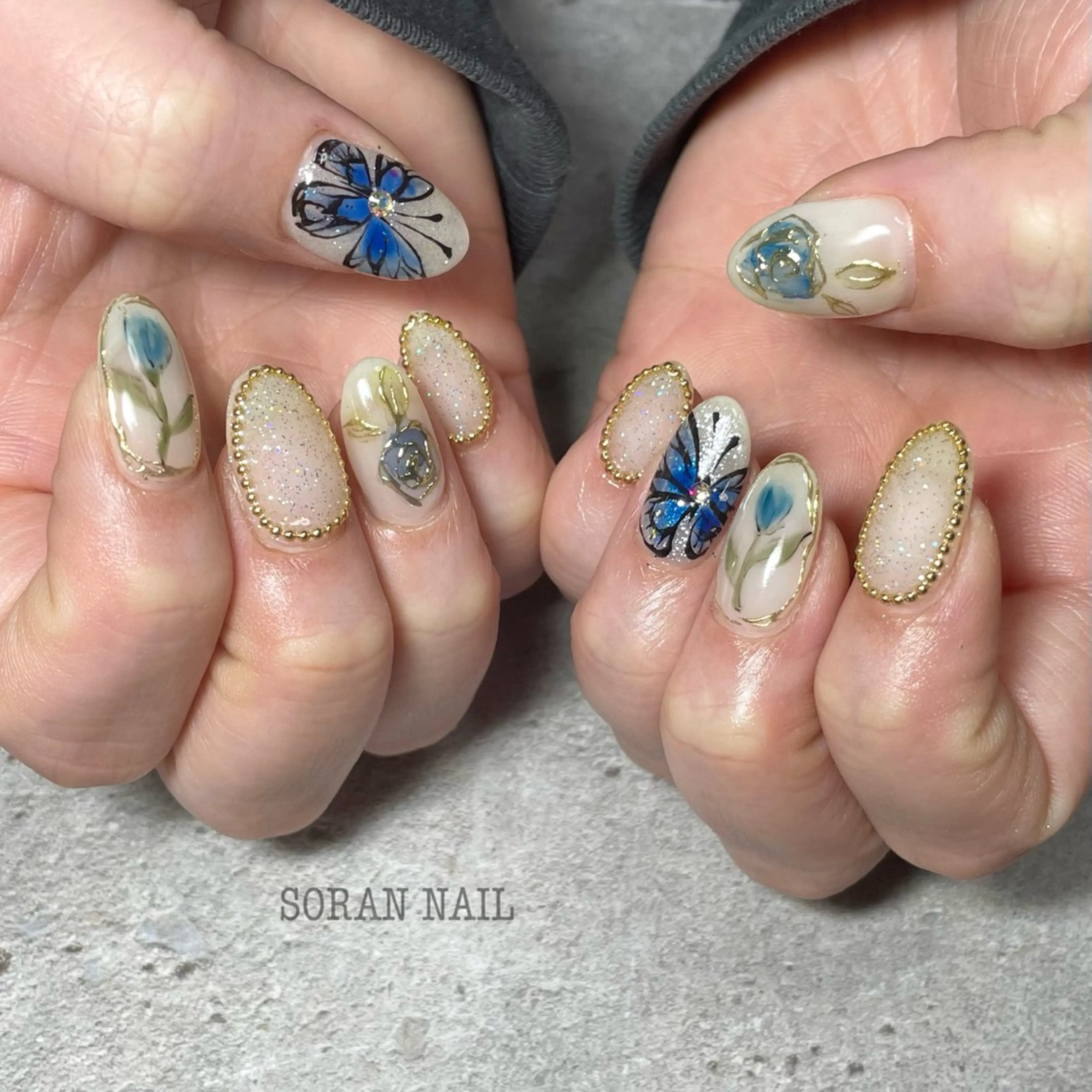 ネイル ハンドネイル soran nailのネイルデザイン