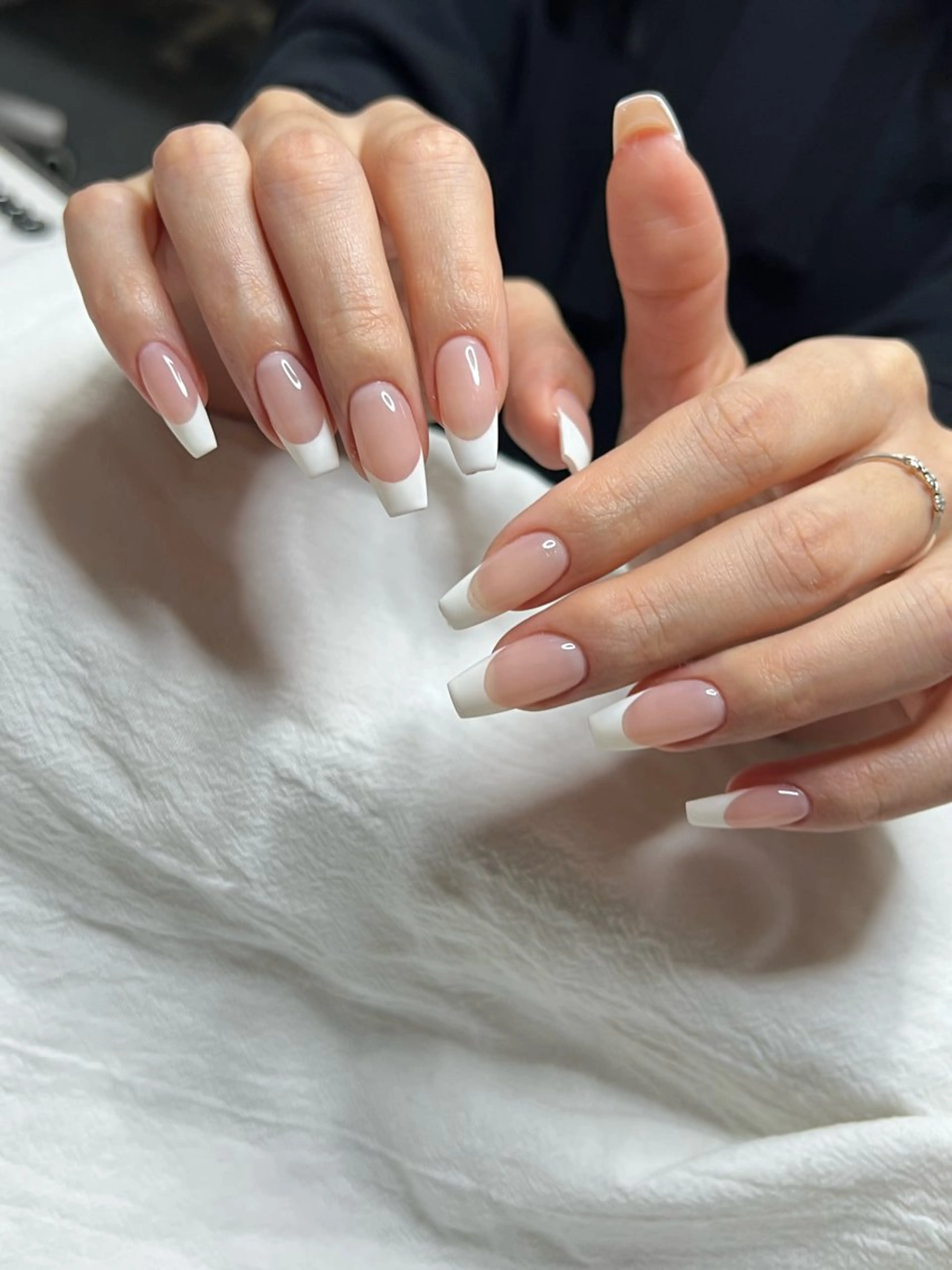 ネイル フレンチネイル lumiereva nail salon所属・Lumiereva nail salonのネイルデザイン