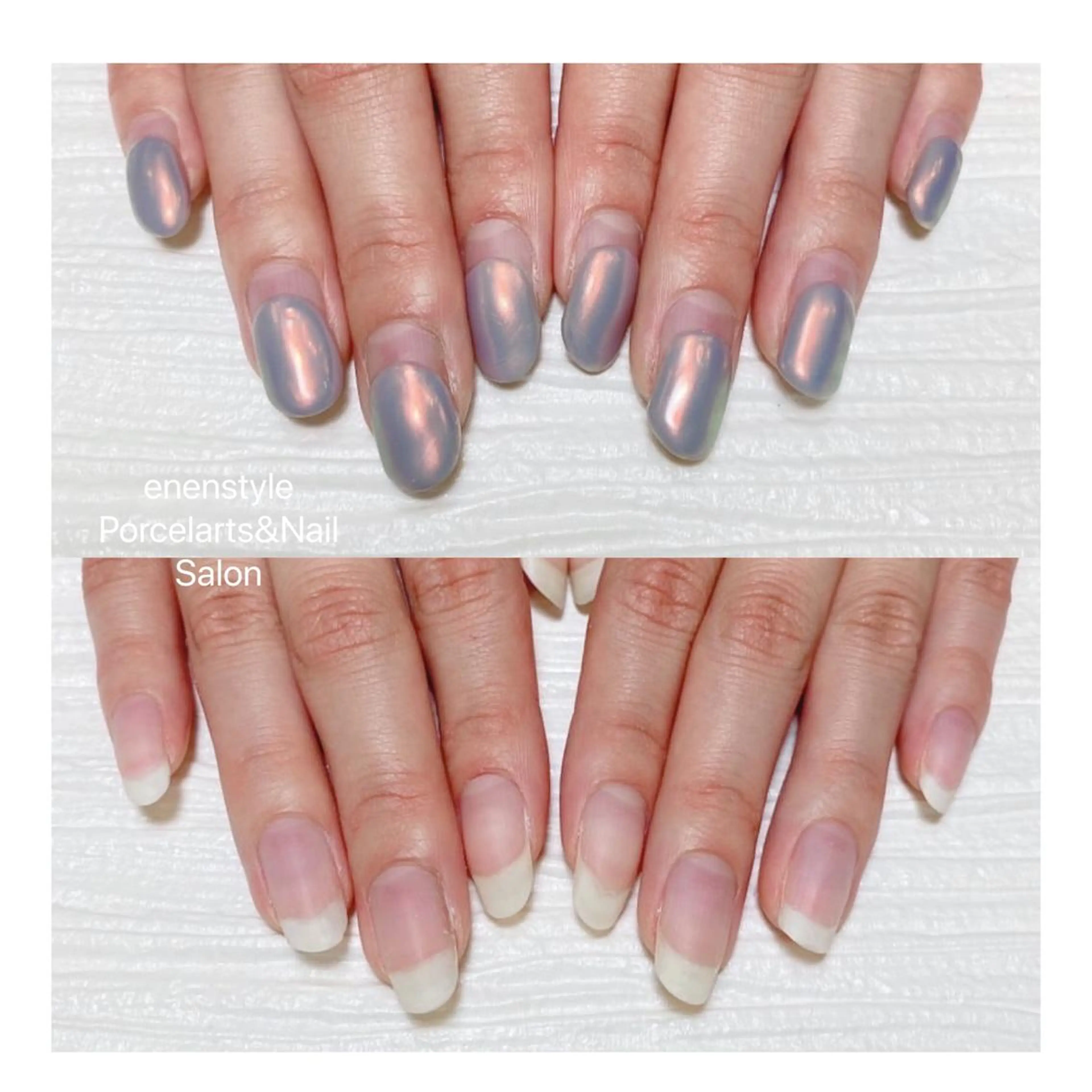 ミディアム ネイル オフのみ(ネイル) 👑enen style👑のネイルデザイン