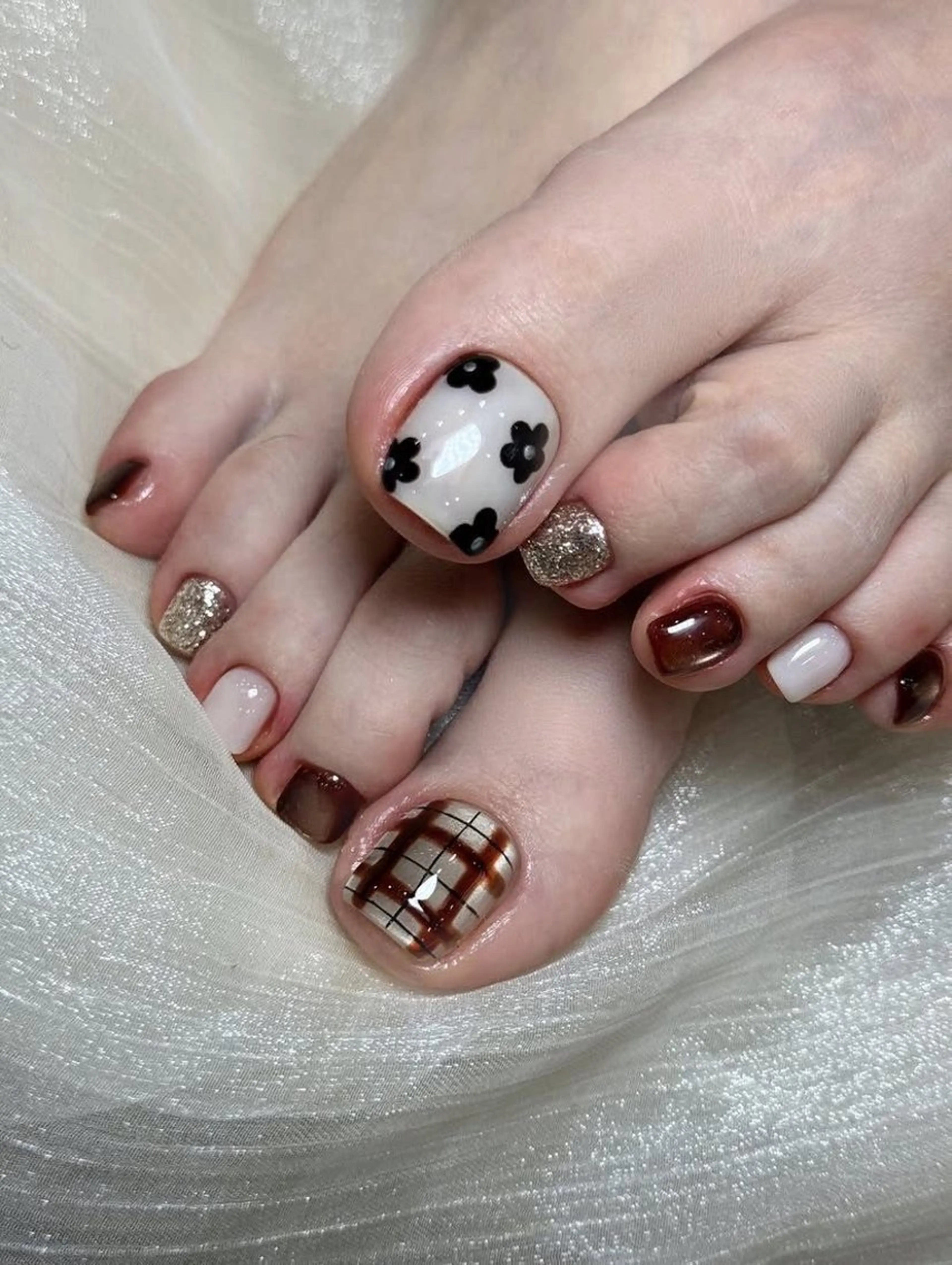 ネイル フットネイル Gemini nailのネイルデザイン