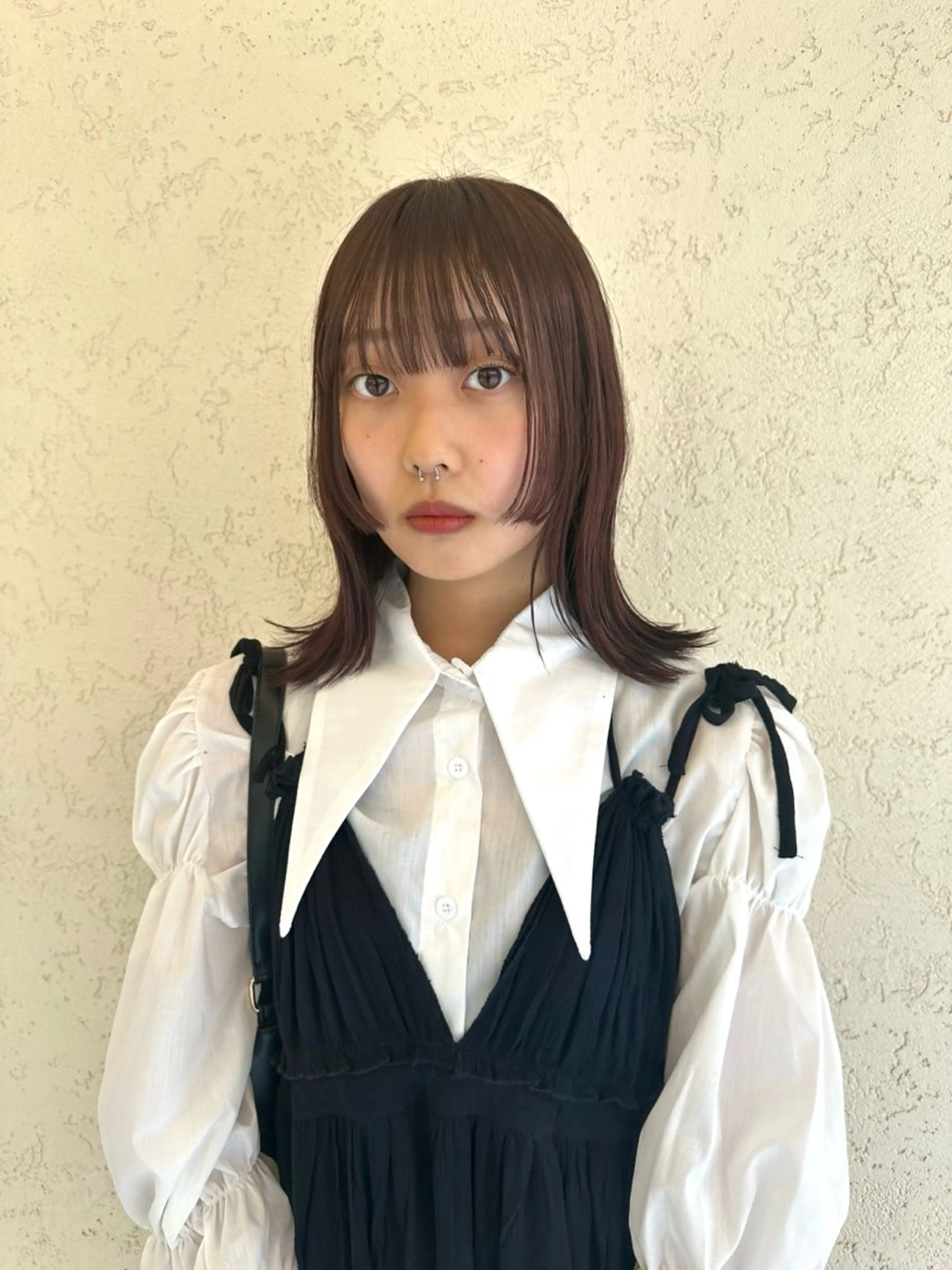 似合わせカット+カラーの写真