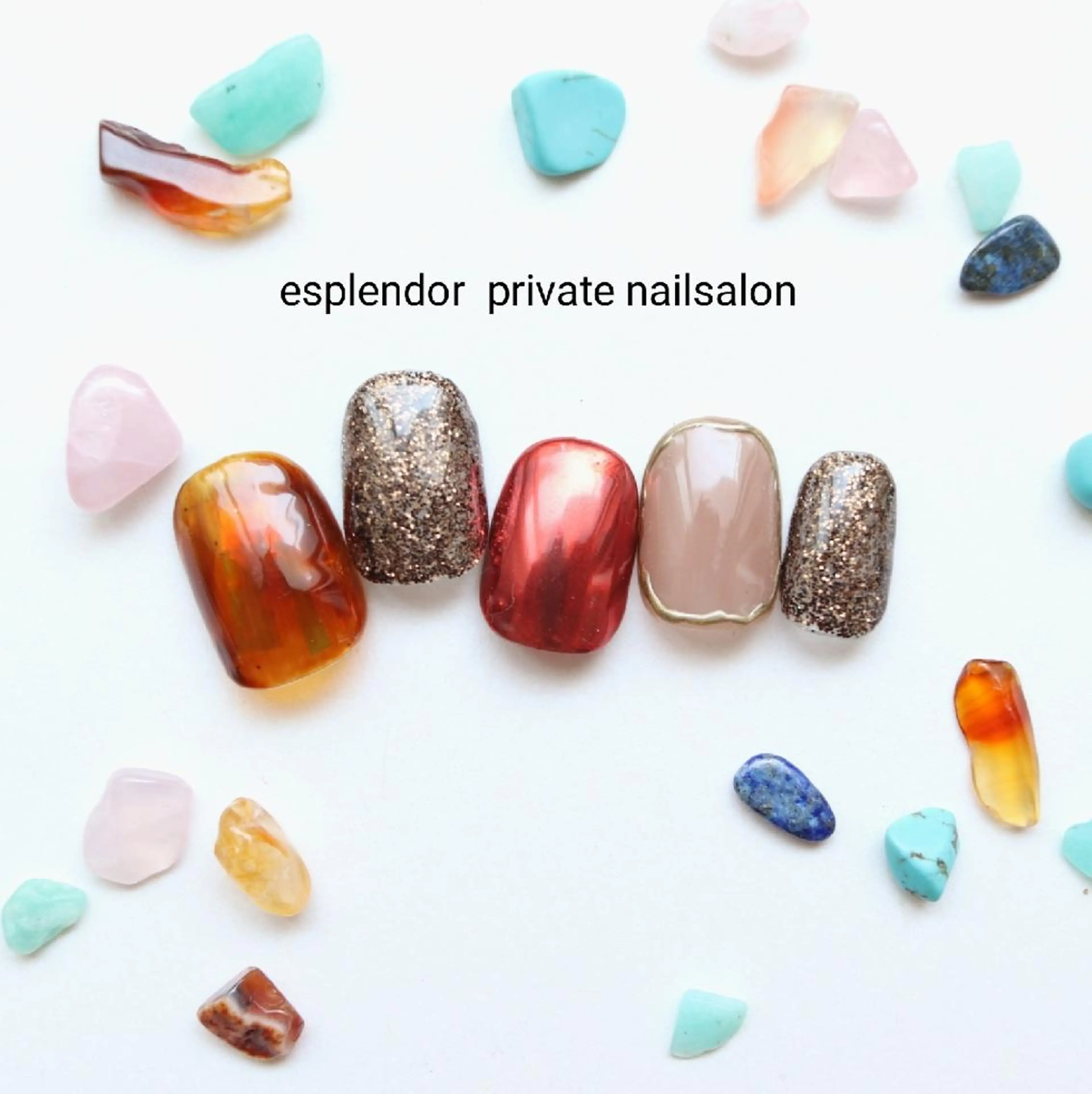 ネイル esplendor  小野寺のネイルデザイン