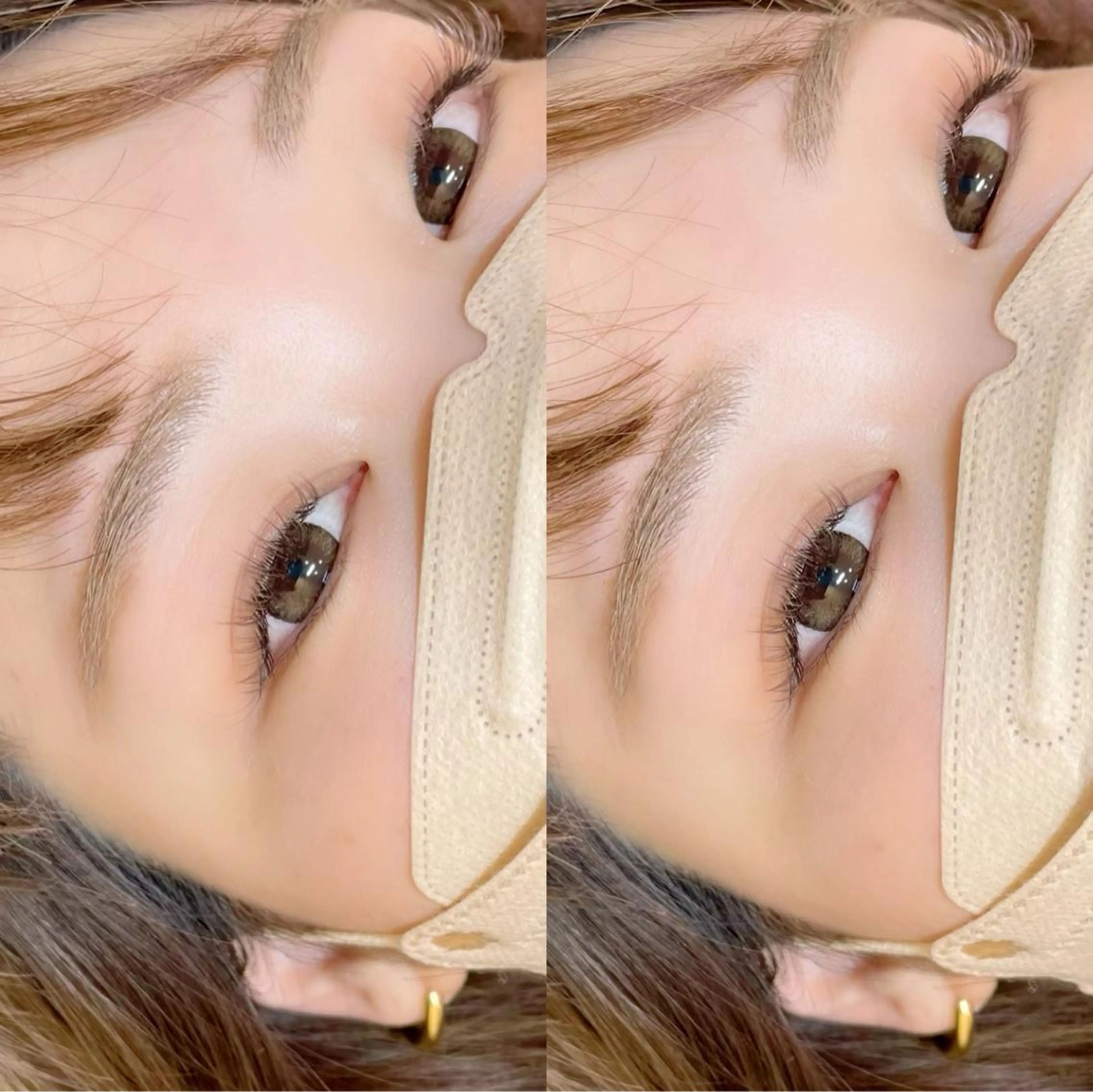 マツエク・マツパ カラーマツエク フラットラッシュ KITAZUMI MAYUのマツエク・マツパデザイン