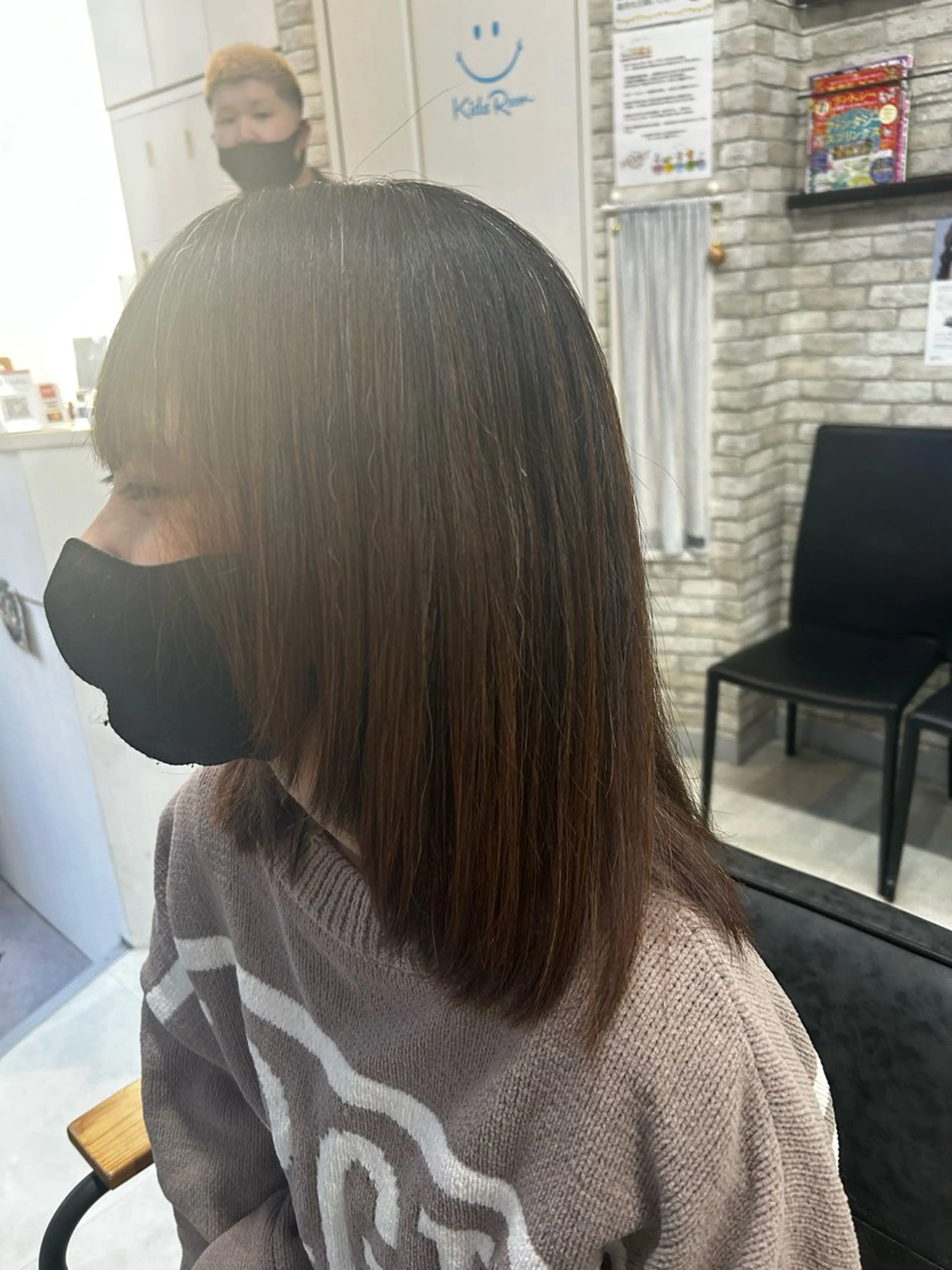 ミディアム 小野寺 舞のヘアスタイル