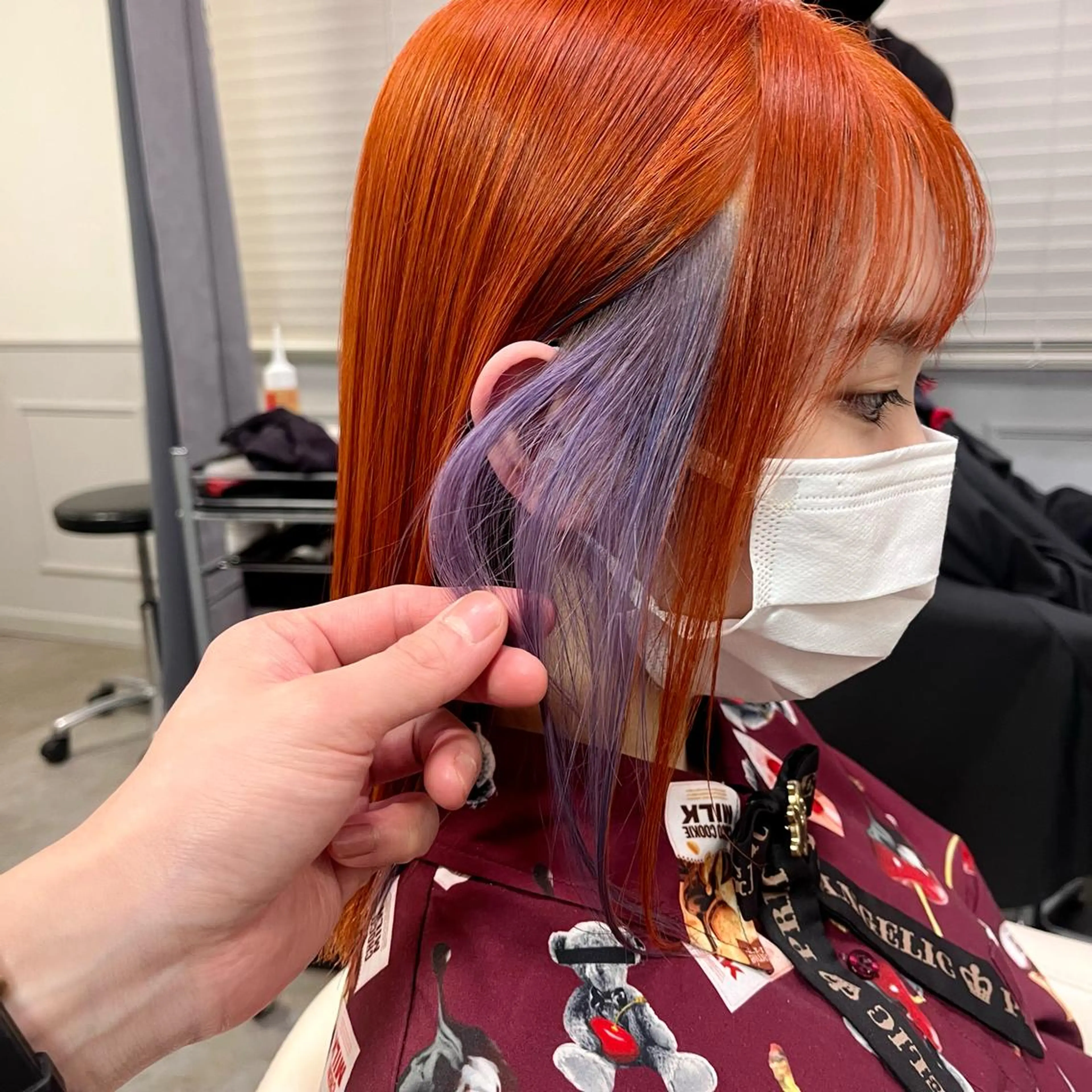 ミディアム カラー ボブ& 髪質改善FUMIYAのヘアスタイル