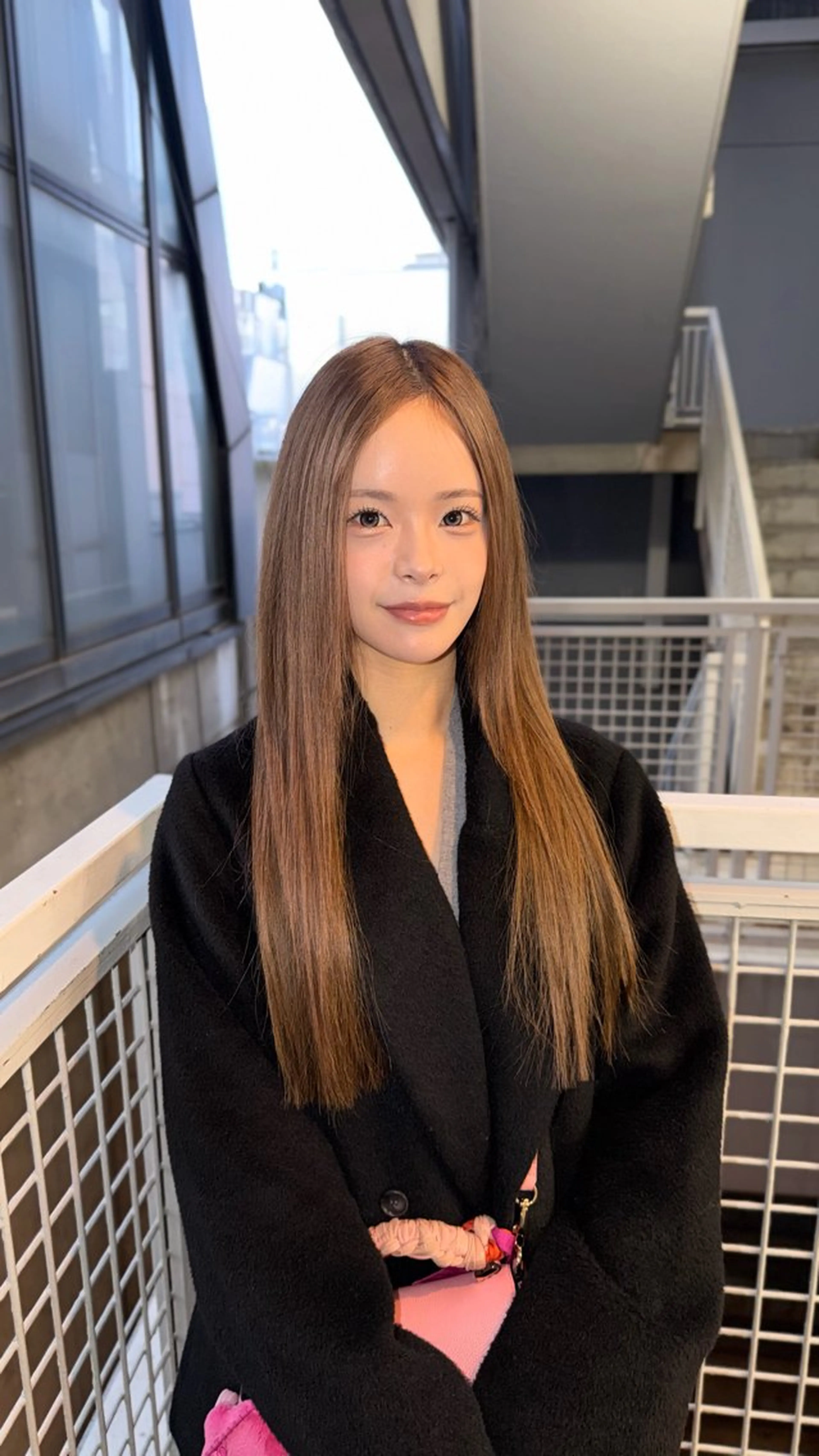 ロング カット ヘアカラー エクステ 艶髪／シールエクステ 🌻ノゾミ🌻のヘアスタイル