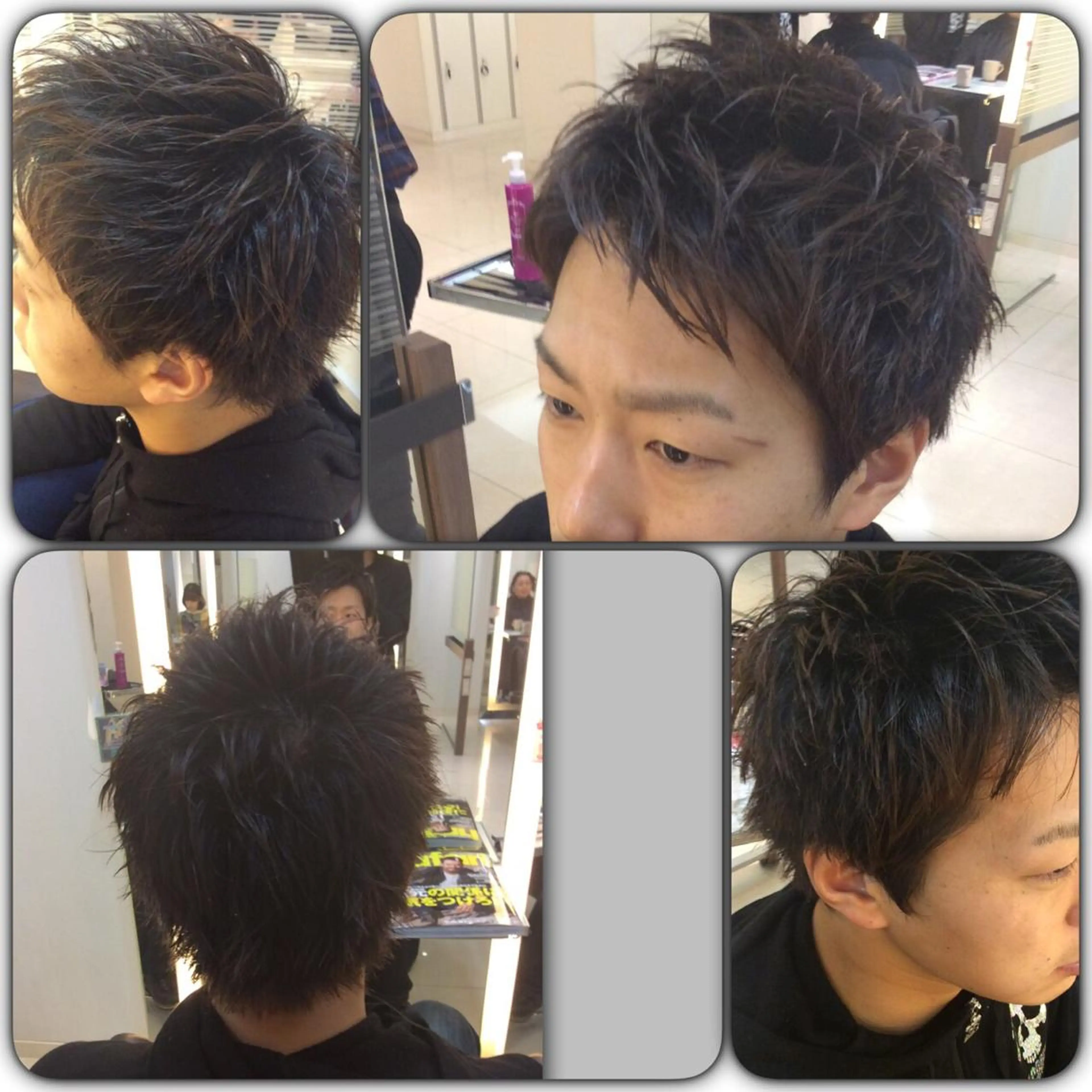 メンズ 似合わせ/代表 髪質改善/山田将大のヘアスタイル