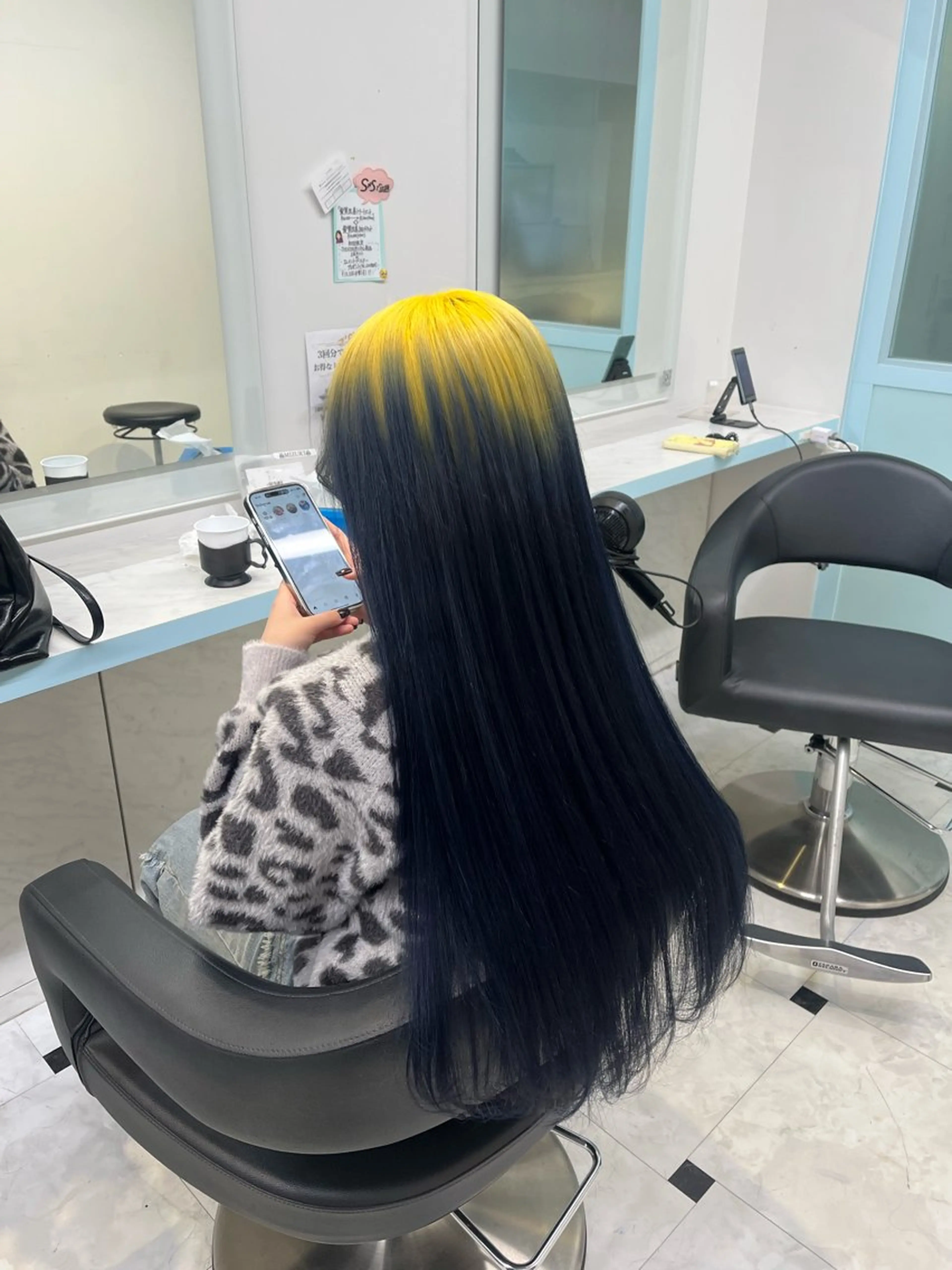 ロング カラー ヘアカラー トリートメント ブリーチカラー 🩵MIZUKIのヘアスタイル