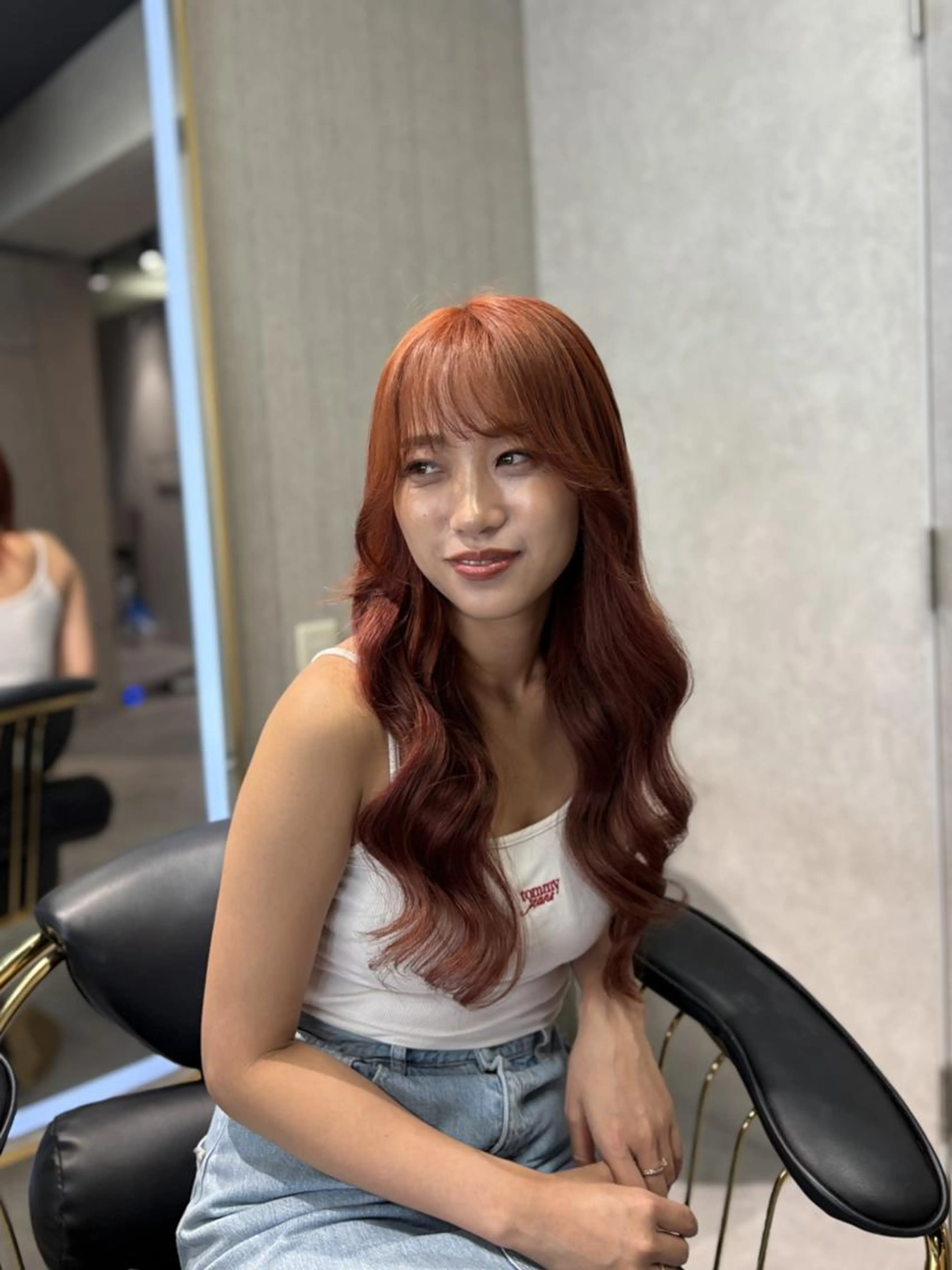 【エクステお外しの方】エクステアウト+全体カラー+プルエクステダイヤモンド毛質60本~の写真