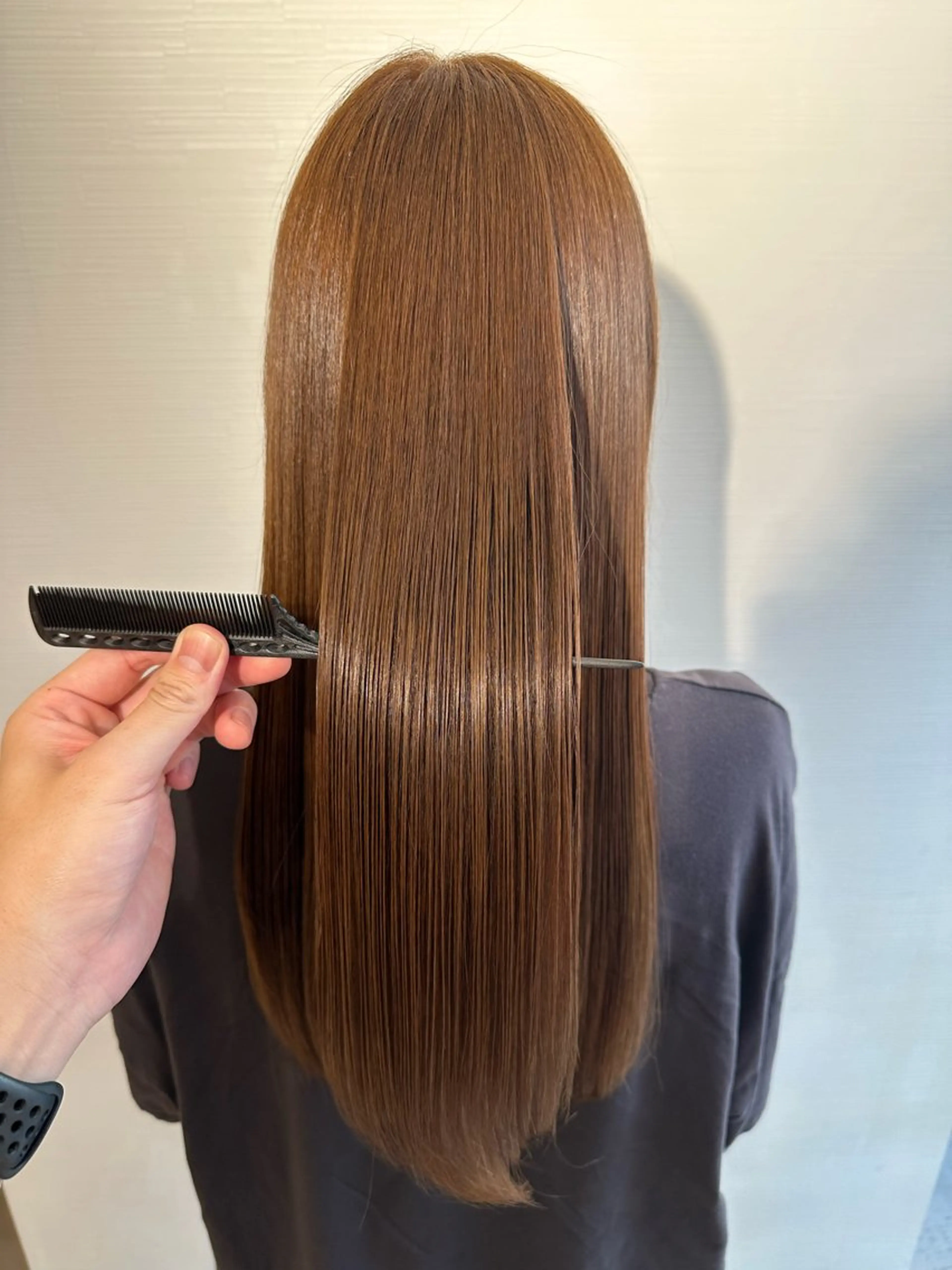 ロング カラー 髪質改善 トリートメント 🥇髪質改善🥇 polon代表鵜澤のヘアスタイル