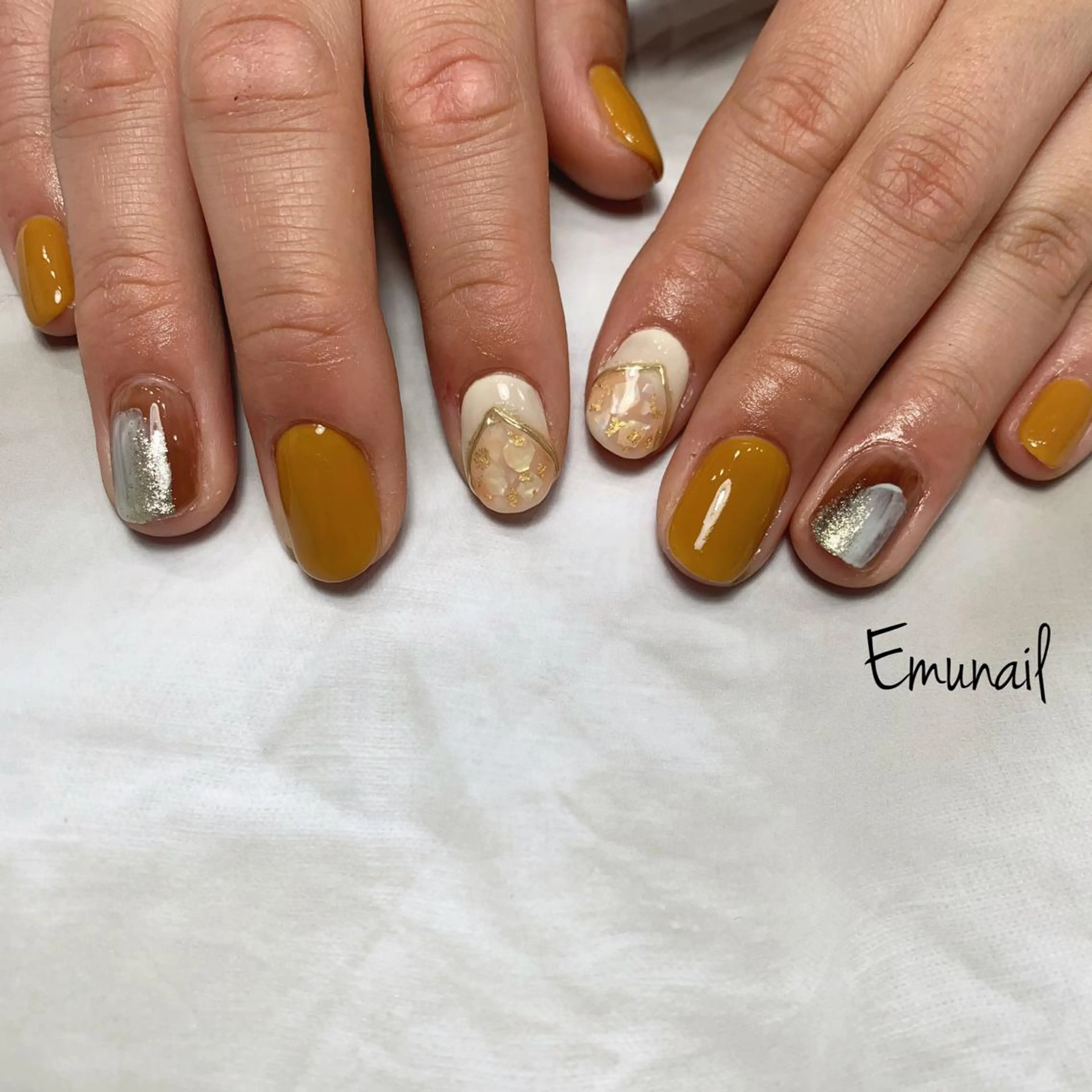 ネイル ハンドネイル Emu Nailのネイルデザイン