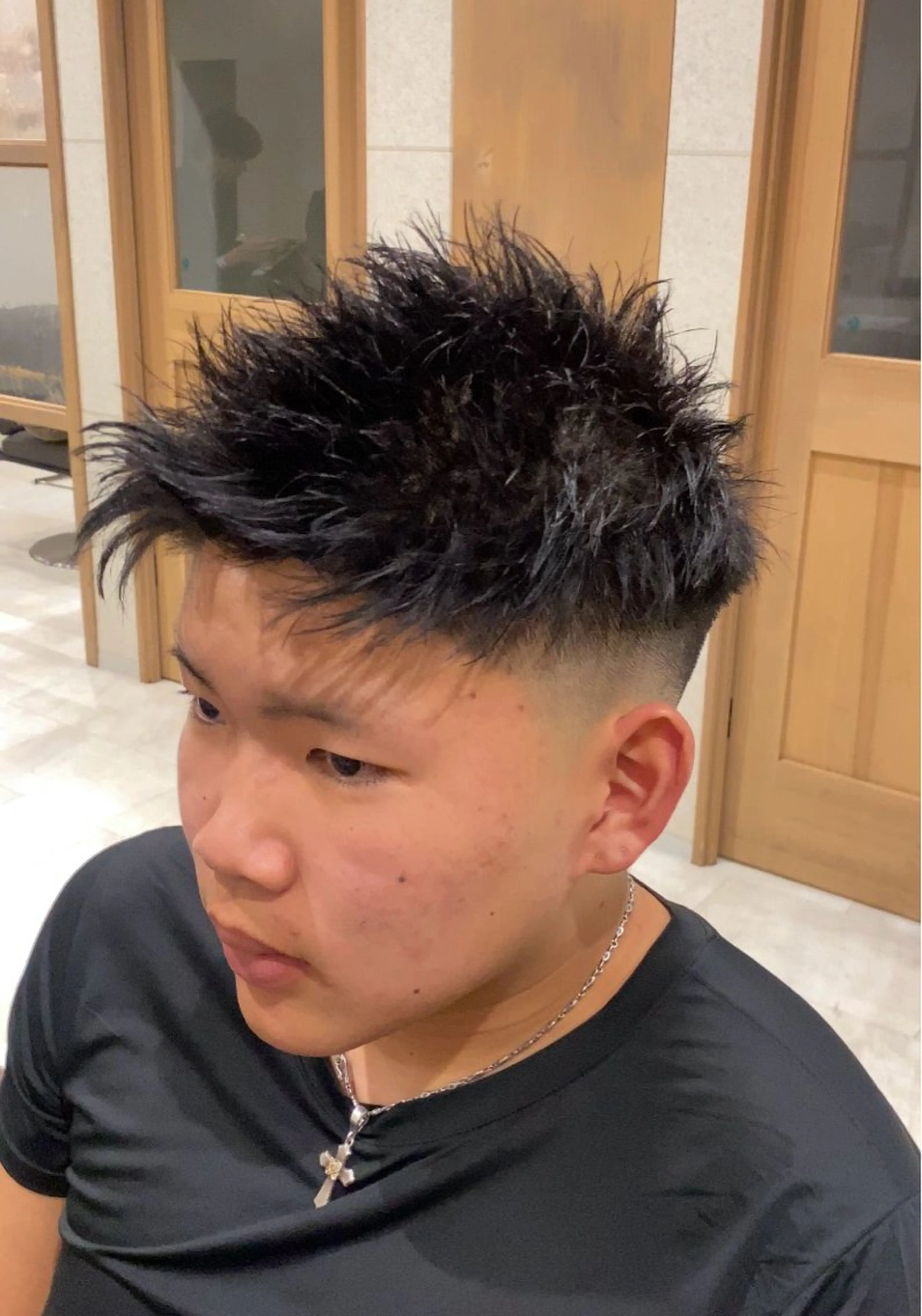 ショート メンズ フェードカット スキンフェード 刈り上げ ショートヘア カット 👑髪質改善/縮毛矯 正/フェード/森田のヘアスタイル