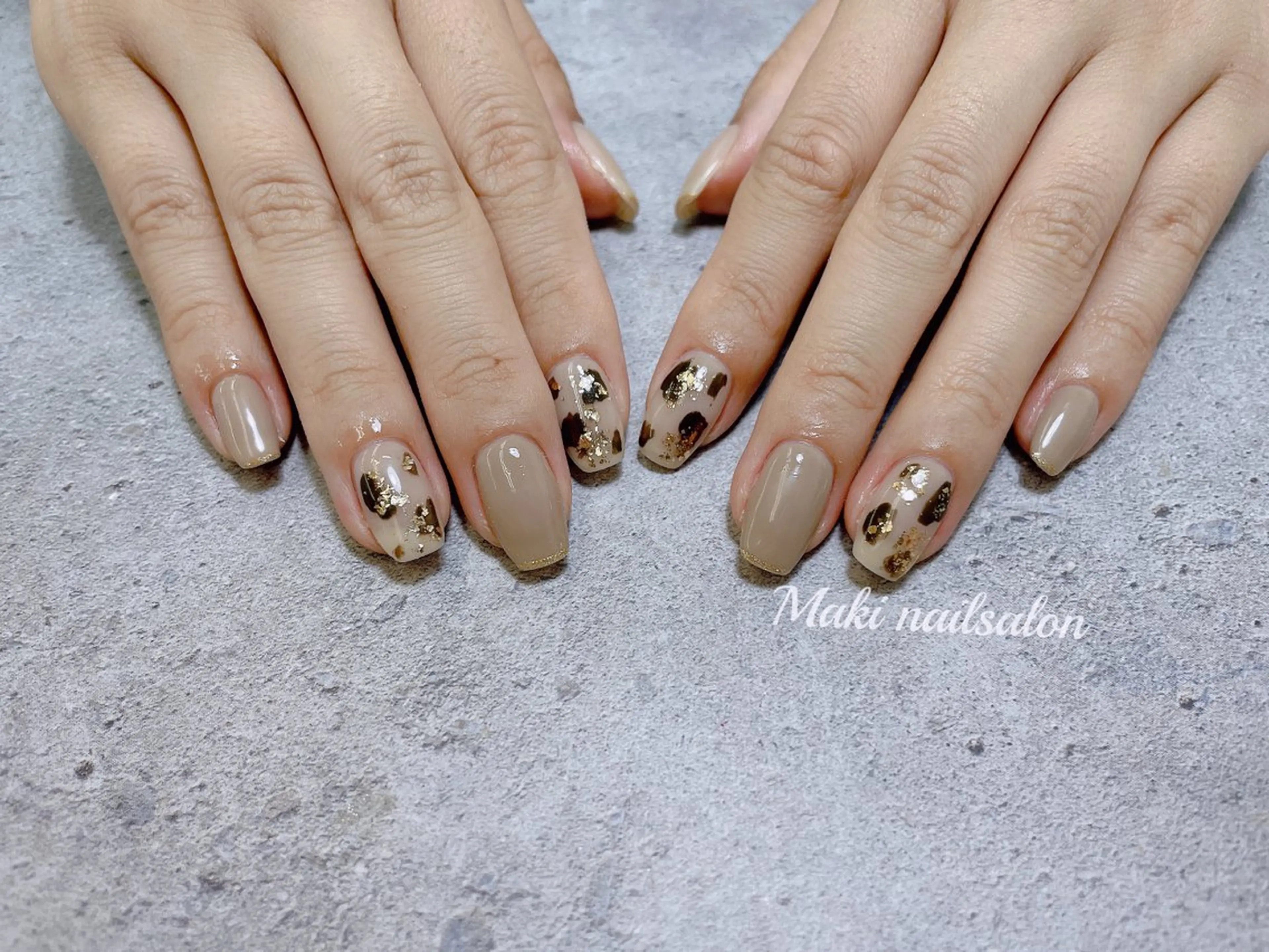 ネイル ハンドネイル マキ ネイルサロンのネイルデザイン