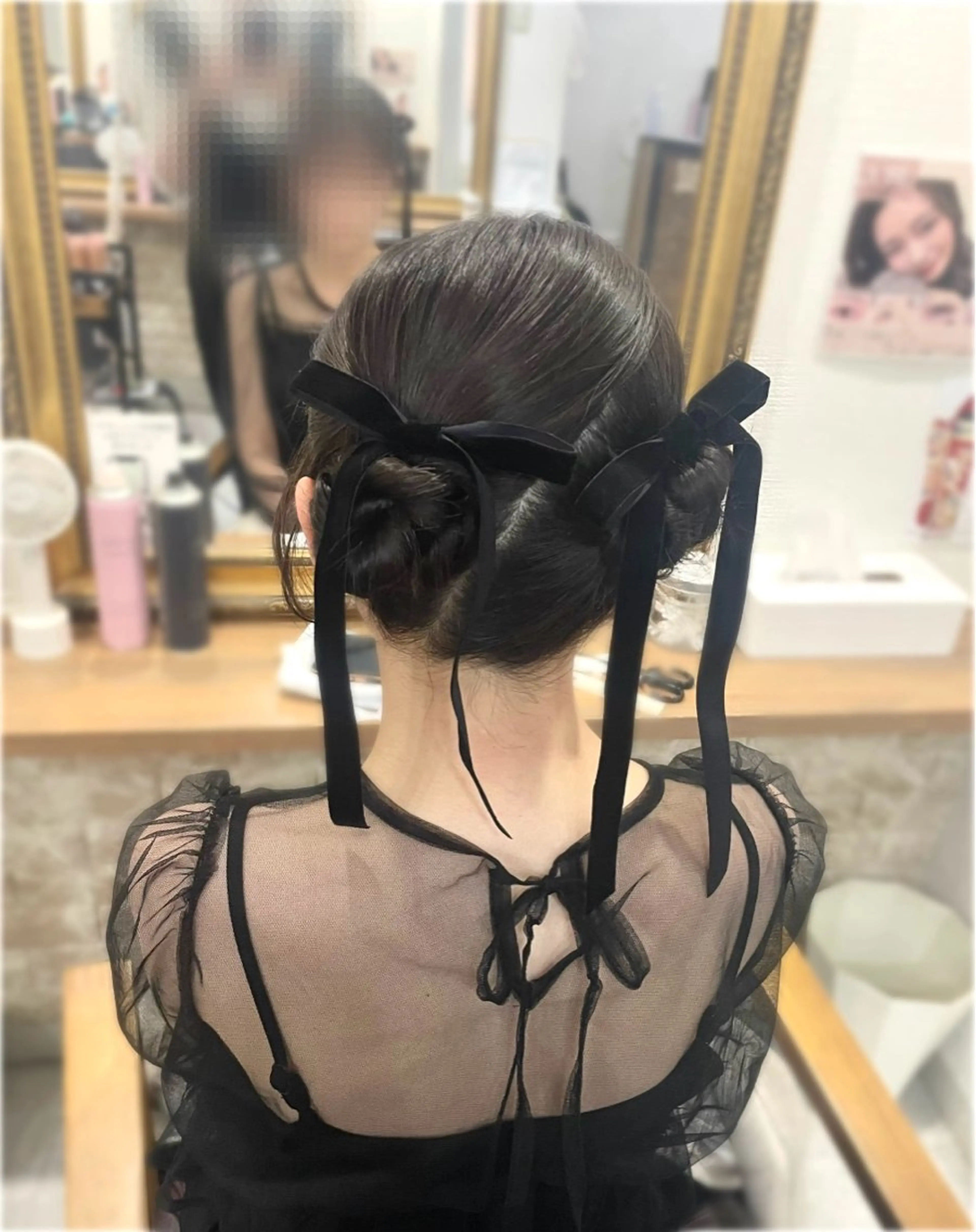 セミロング セットサロンCURE YUKIOKAのヘアスタイル