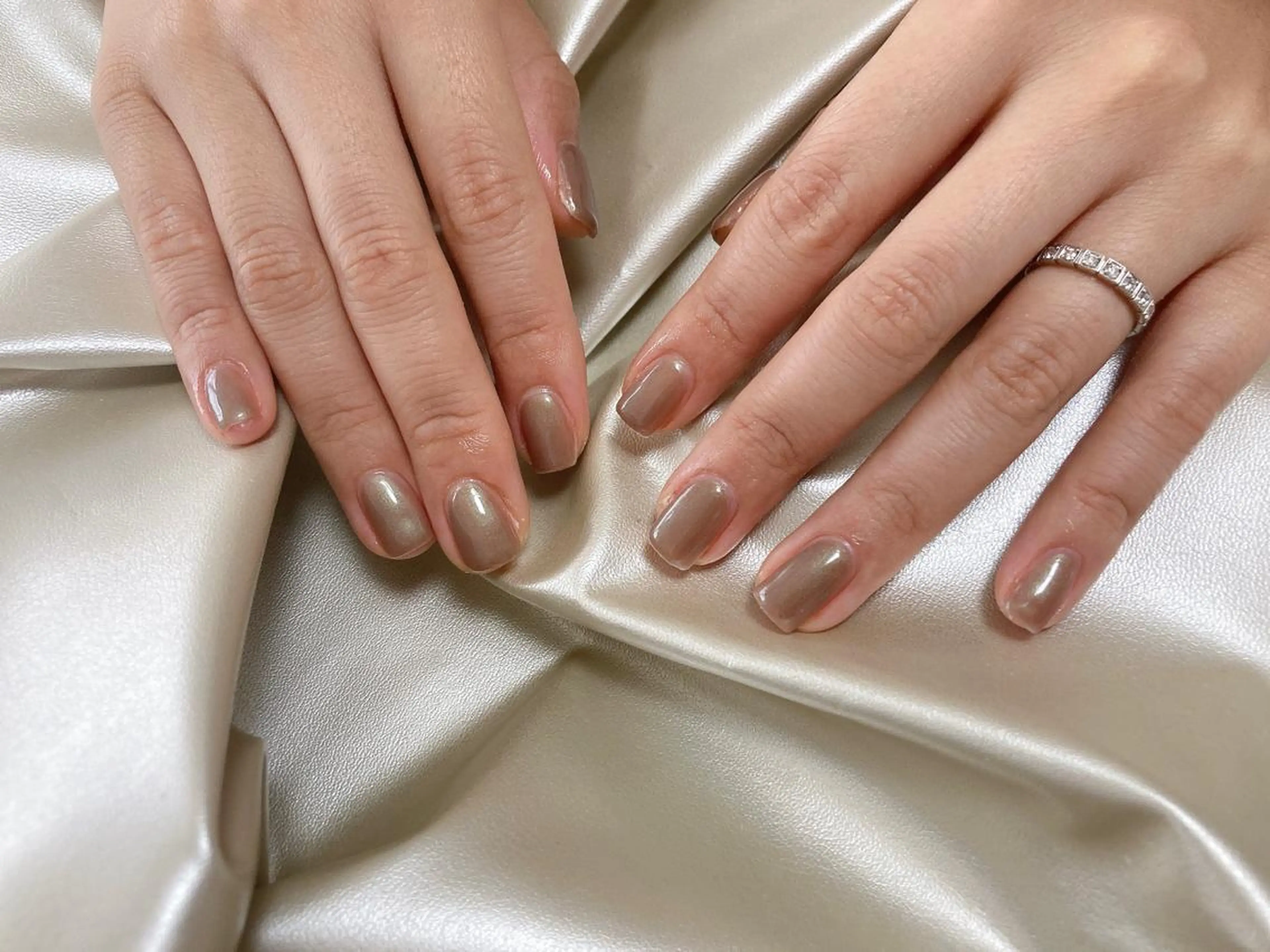 ネイル ワンカラーネイル kikinail 溝の口のネイルデザイン