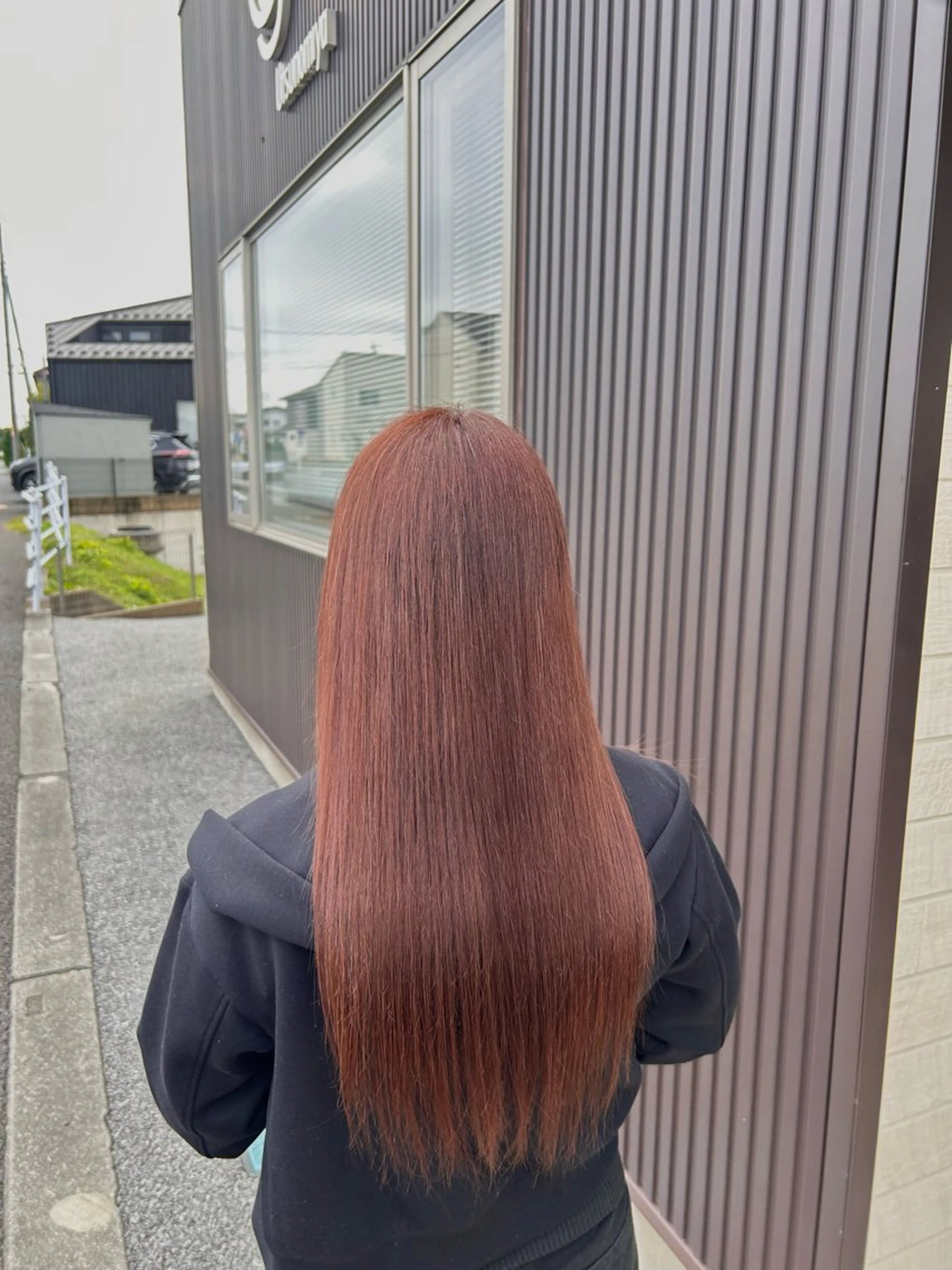 ロング カラー ベージュカラー ピンクカラー ピンクベージュ gigi- 榎本  龍成のヘアスタイル