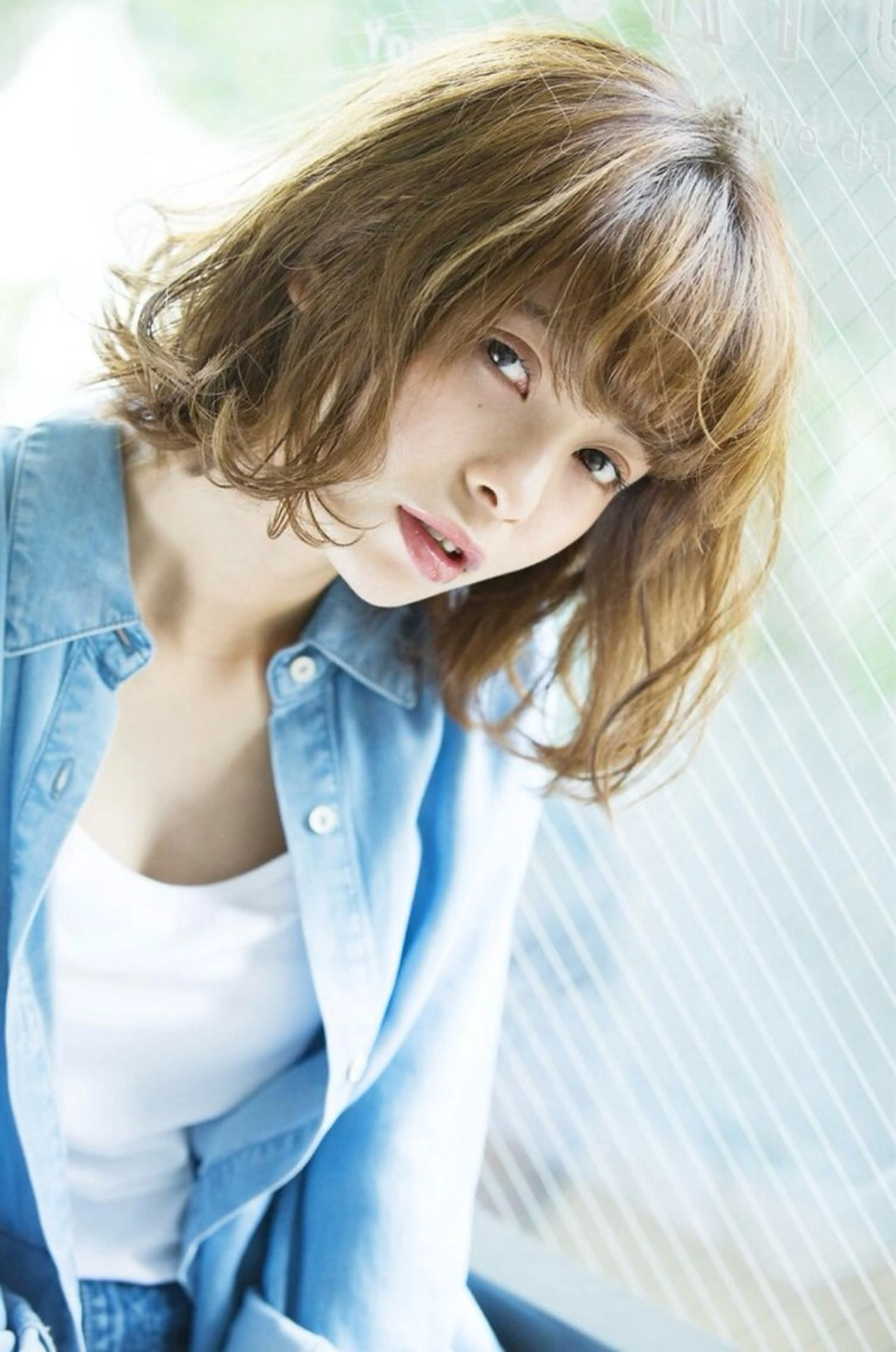ショート カラー パーマ 菅原 大佑のヘアスタイル