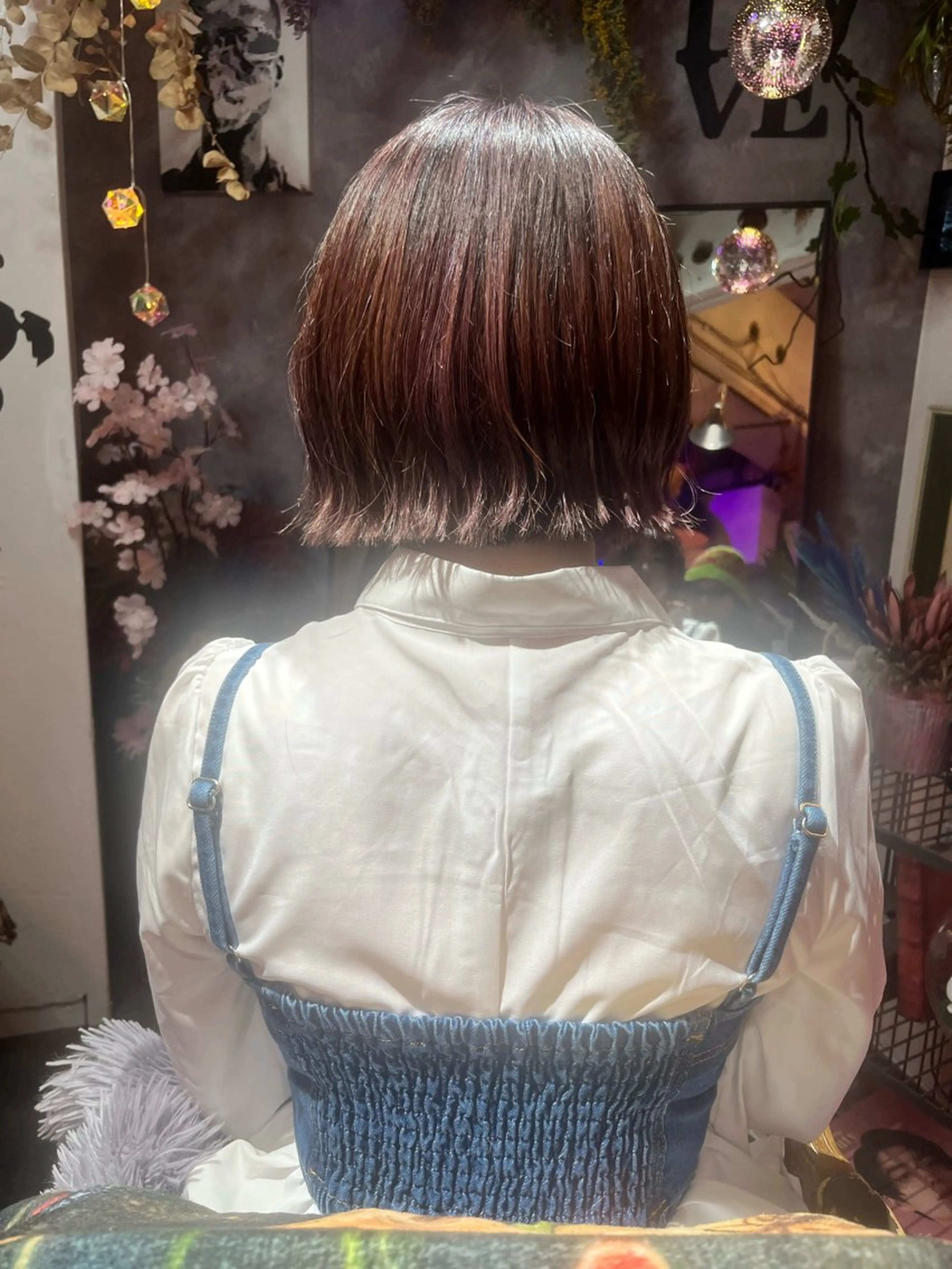 ショート カット ヘアカラー トリートメント vato バトのヘアスタイル